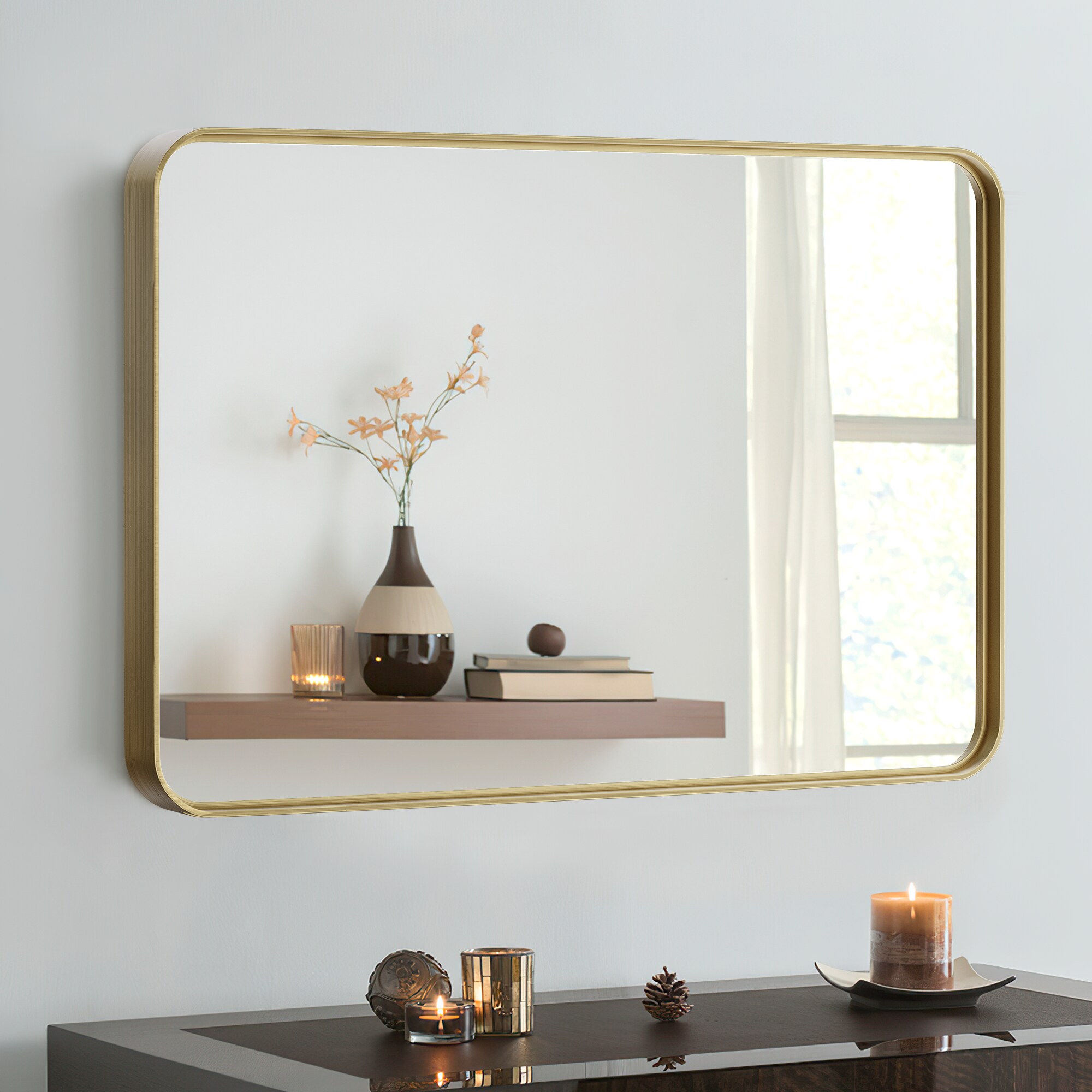 Dovelina LS-A-MR01119 Framed-Bath-Mirrors - View #2