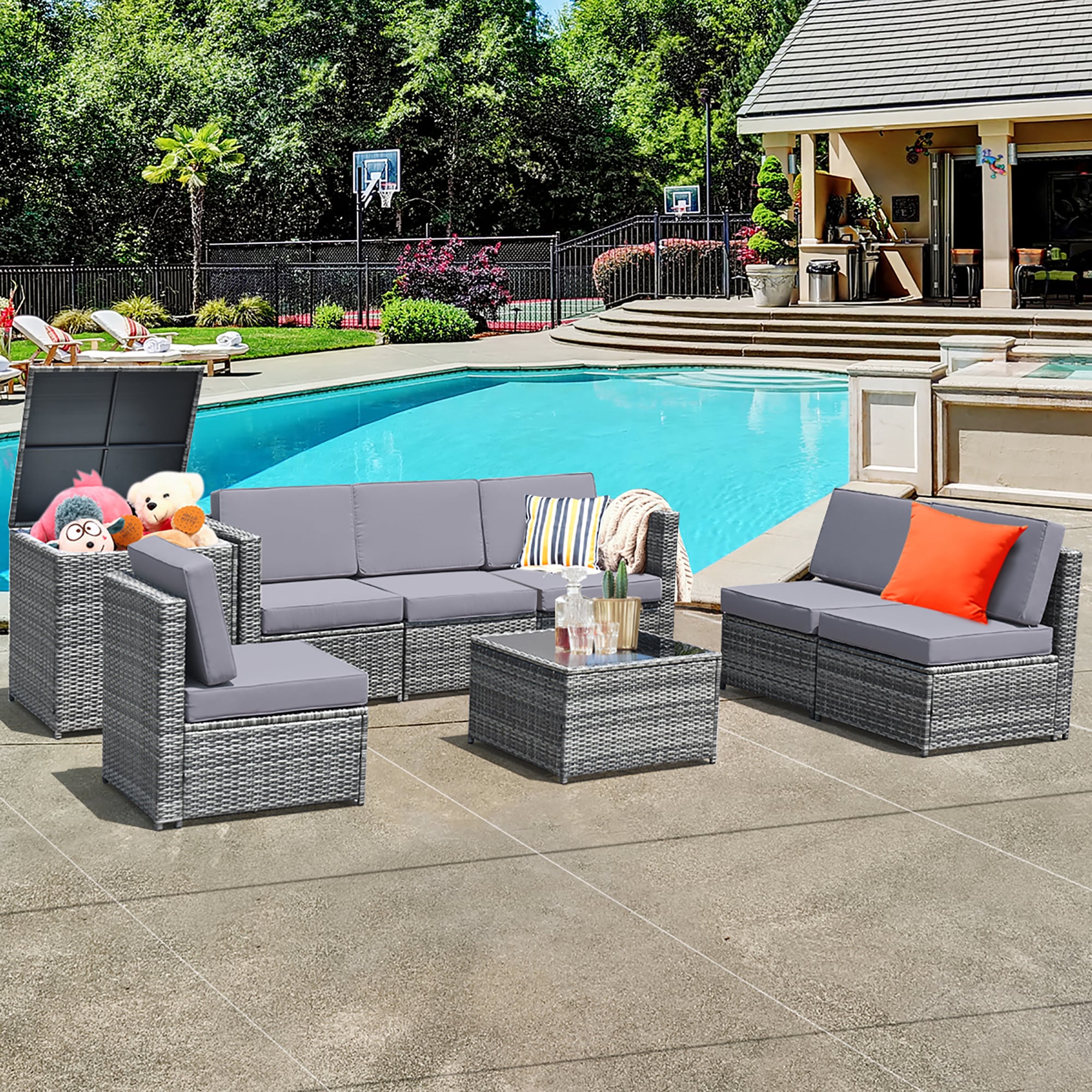 Costway LWS00156 Patio-Conversation-Sets - View #9
