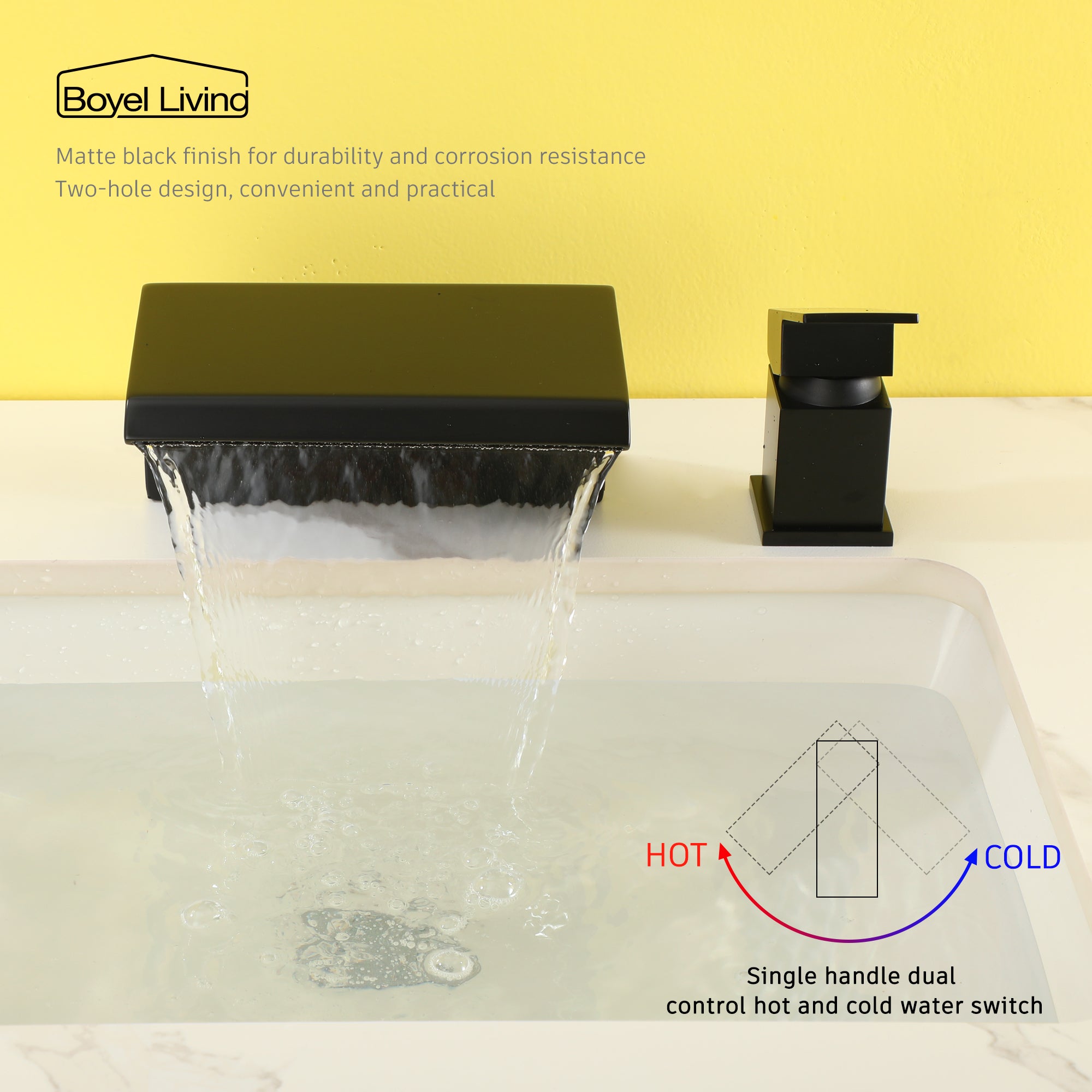 Boyel Living SMD-1611B Roman-Tub-Faucets - View #6