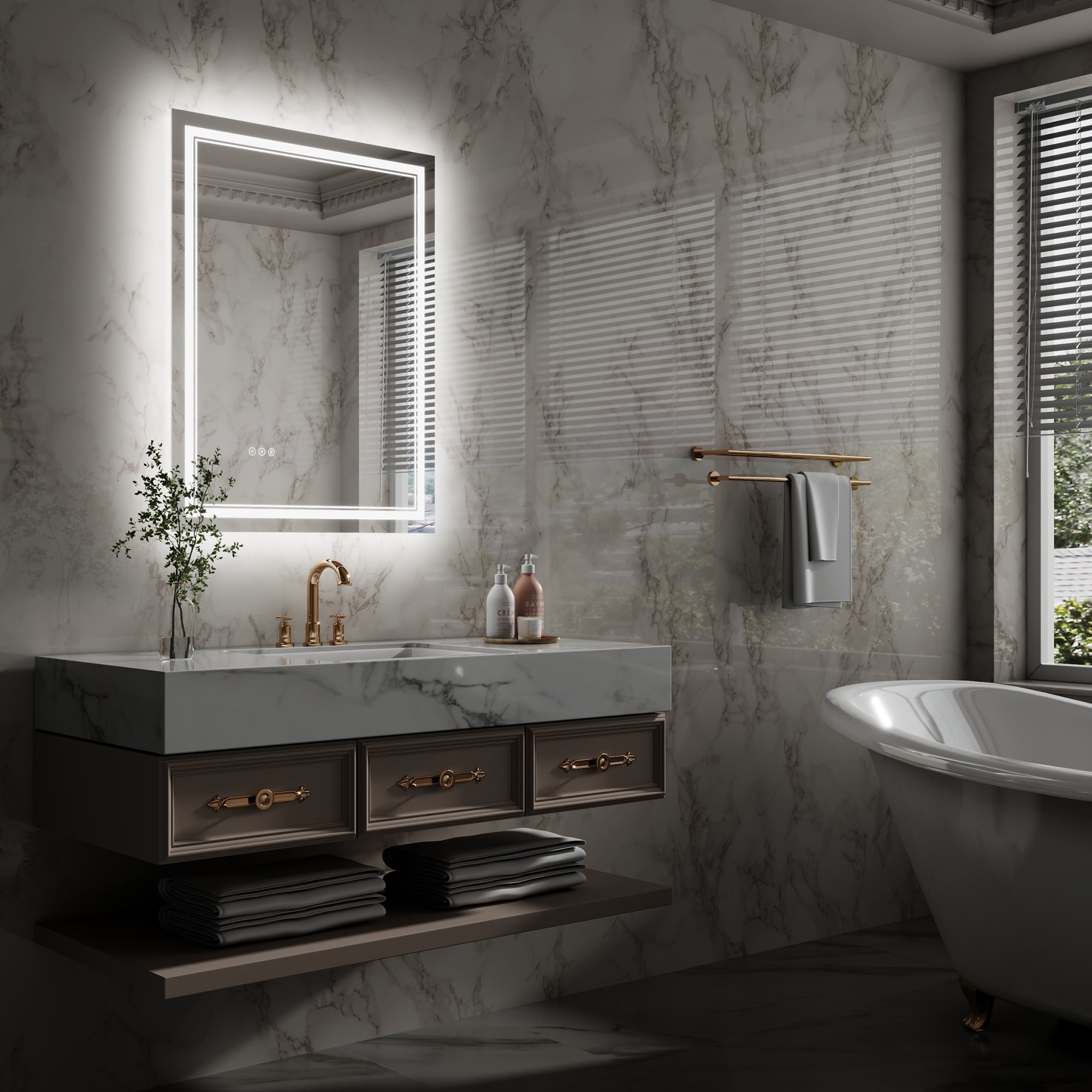 ExBrite TFBM2836 Framed-Bath-Mirrors - View #16