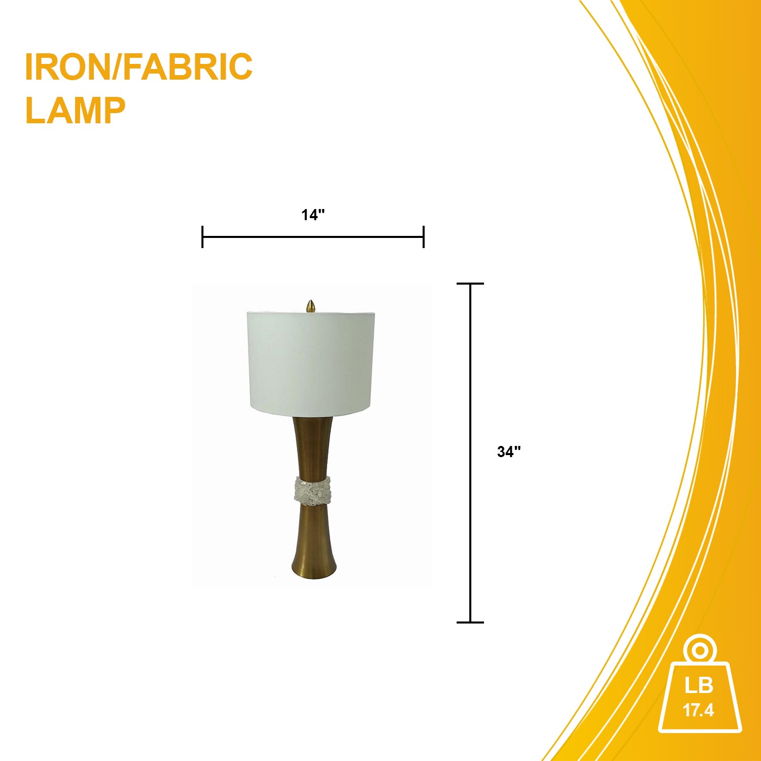 A&B Home 45171 Table-Lamps - View #2
