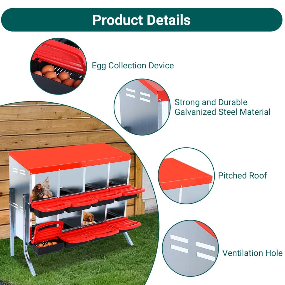 Qeetex WLS-PHO-15FE31DS Chicken-Coops-Rabbit-Hutches - View #6