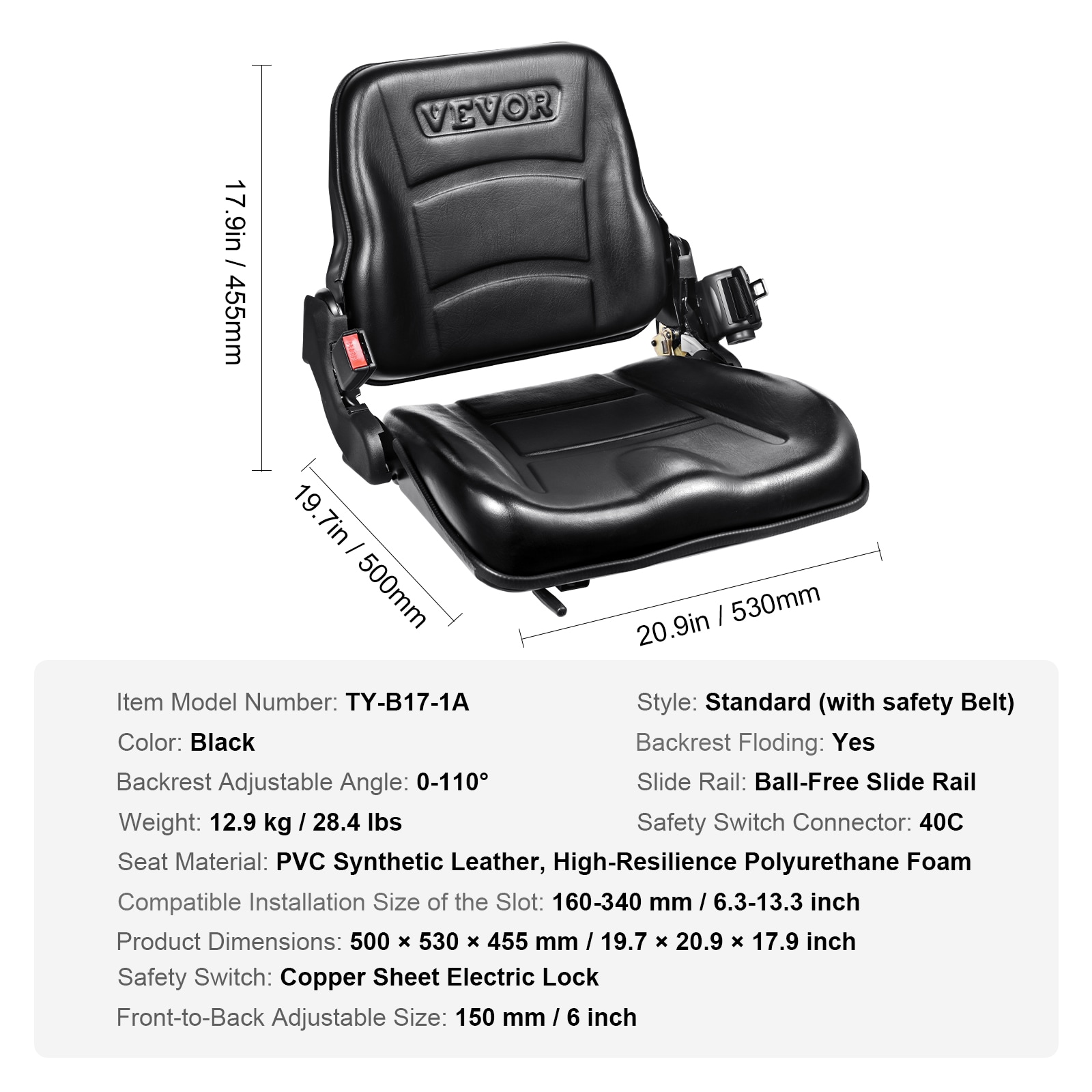 VEVOR CCZYCGKAQD00099Y0V0 Tractor-Accessories - View #8