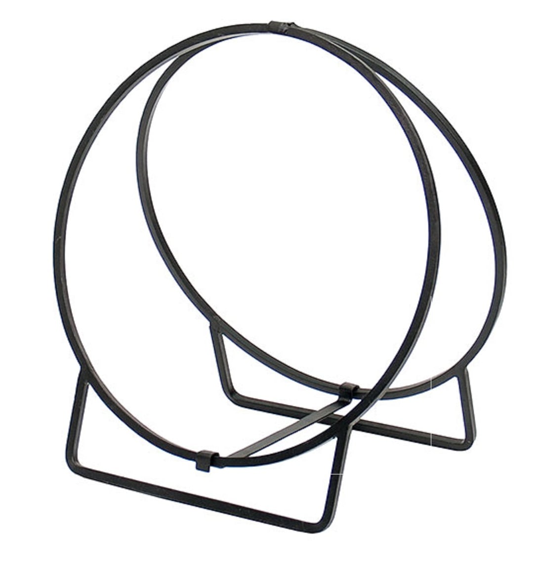 Minuteman International HOOP-24 22-Inches x 20-Inches x 20-Inches Wrought iron Indoor log rack