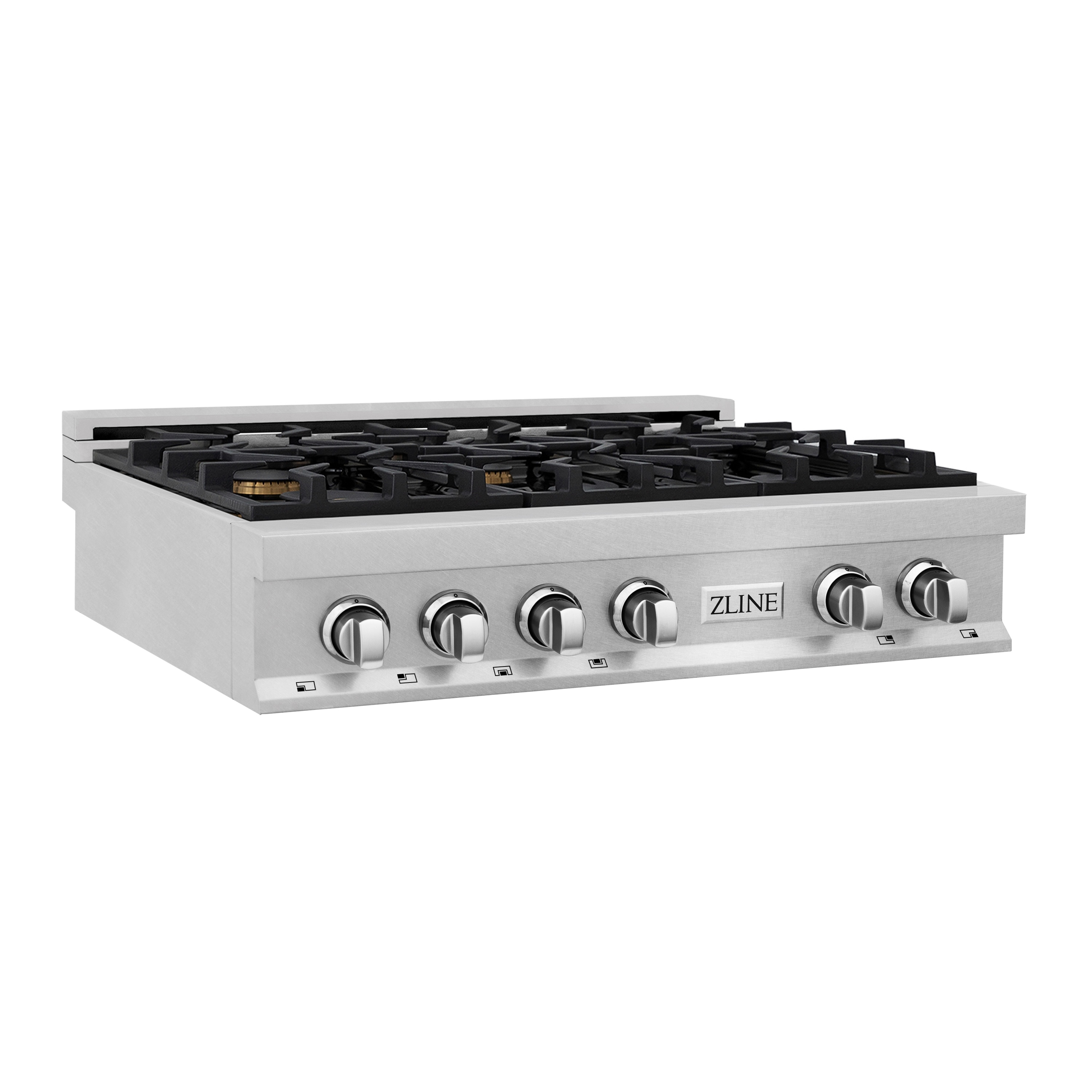 ZLINE KITCHEN & BATH RTS-BR-36 Professional 36-in 6 burners Stainless steel Gas Cooktop