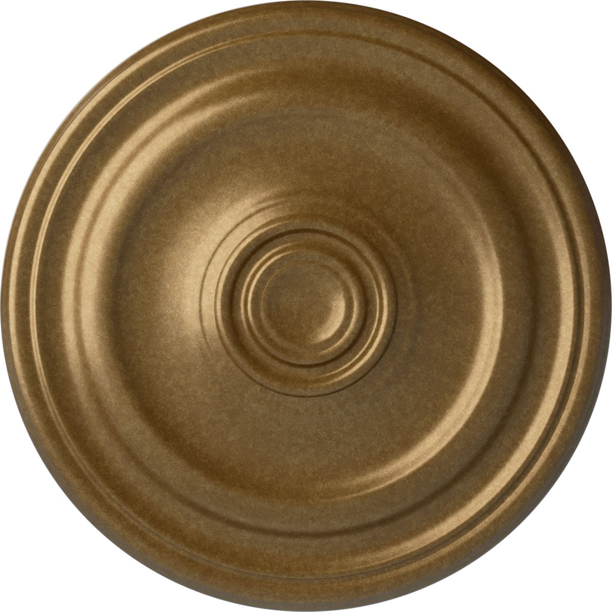 Ekena Millwork CM16KPPAS Kepler Traditional 15.875-in W x 15.875-in L Pale Gold Polyurethane Ceiling Medallion