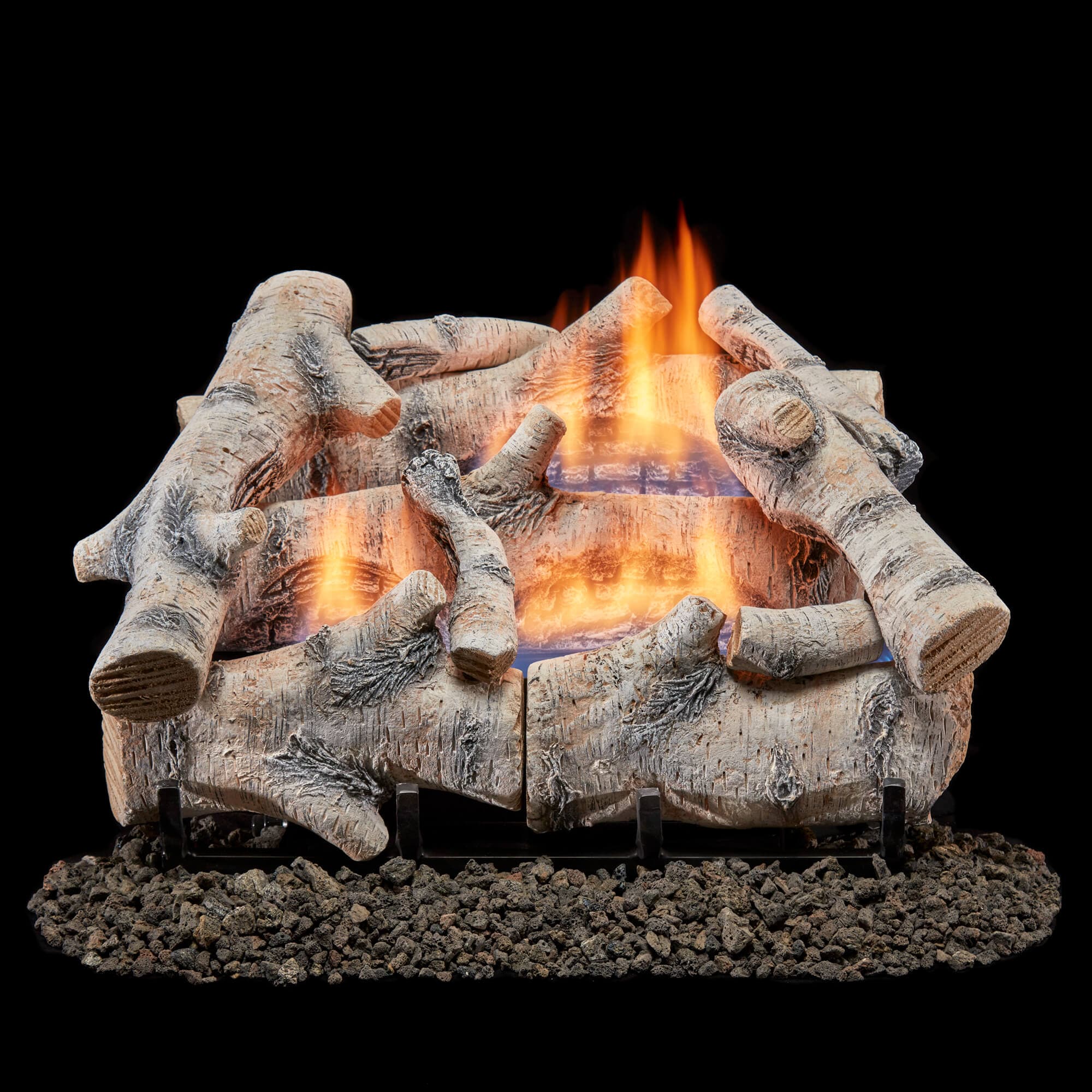 Bluegrass Living B18DR-UL3 18-Inches 30000 -BTU Dual Fuel Dual -Burner with Thermostat and Remote