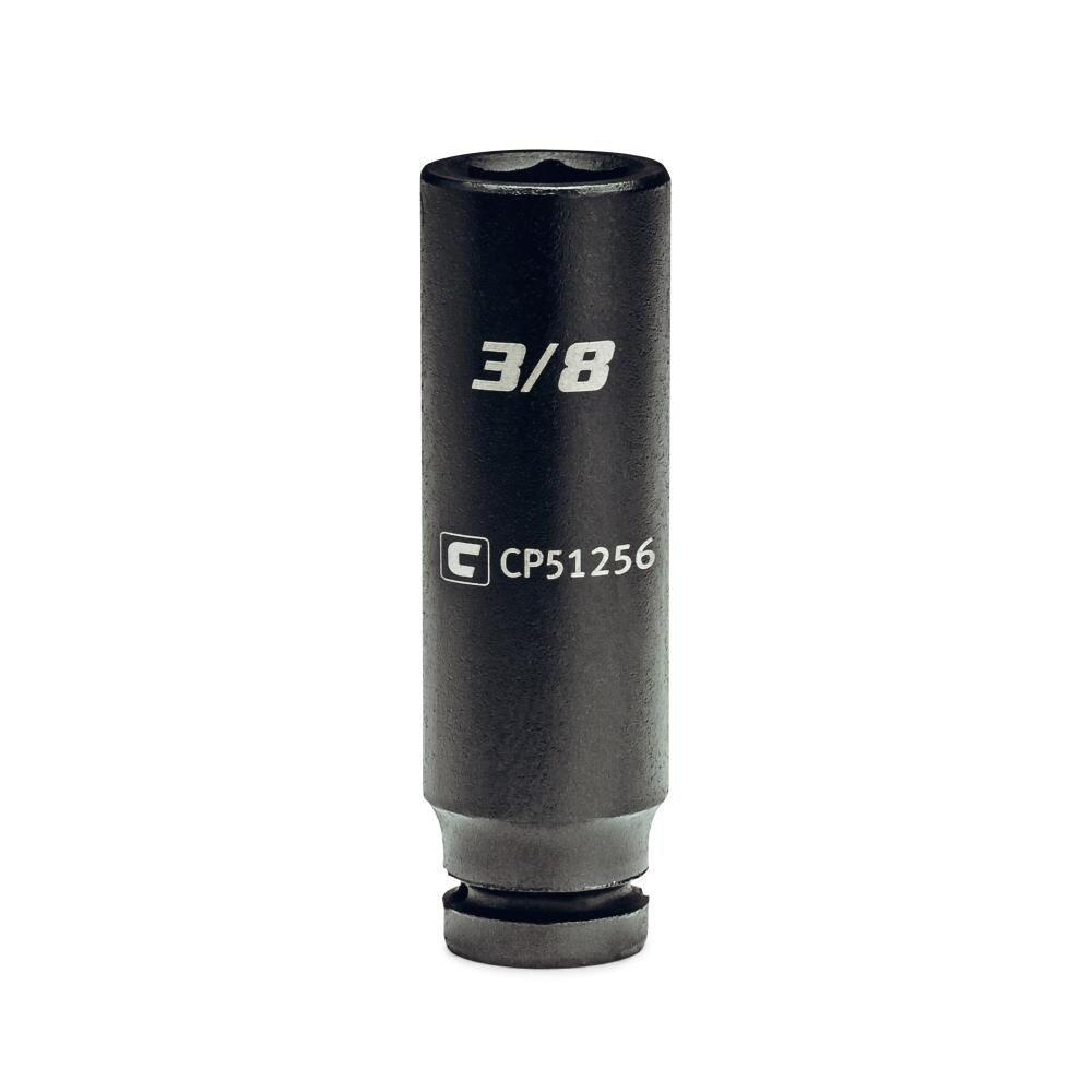 Capri Tools CP51256 Standard (SAE) 1/4-in Drive 3/8-in 6-Point Impact Socket