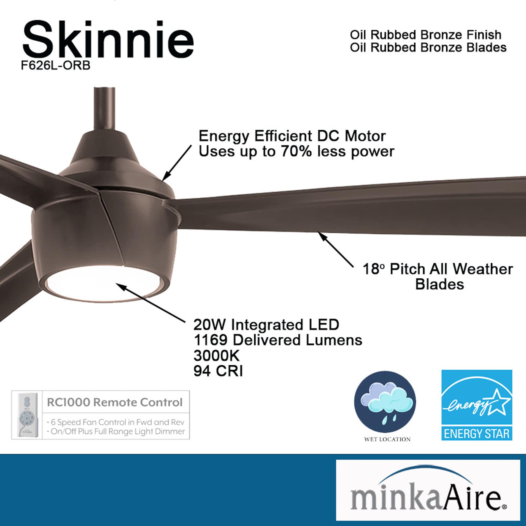 Minka Aire F626L-ORB Ceiling-Fans - View #4