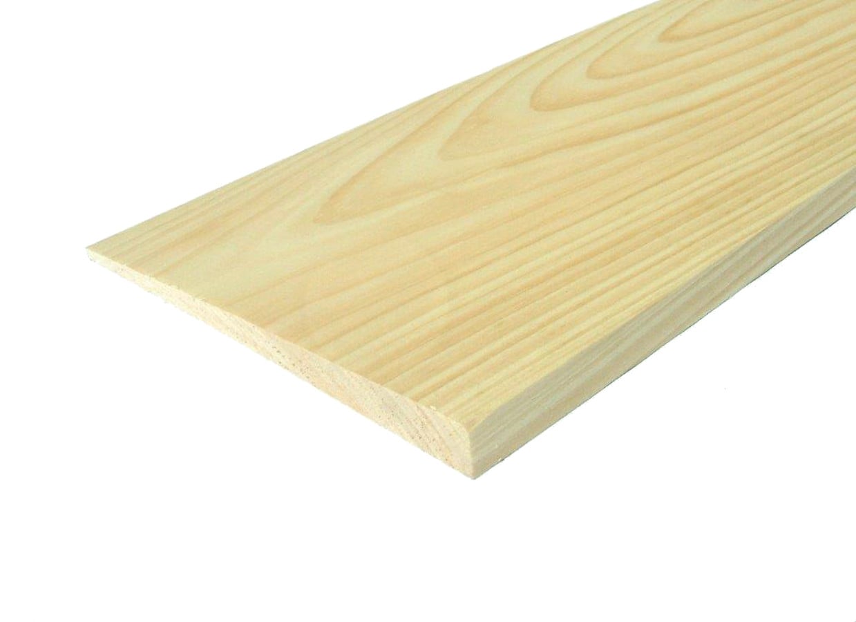  WPMSBEV108 Eastern White 1-in x 8-in x 24-in Wood Panel Siding
