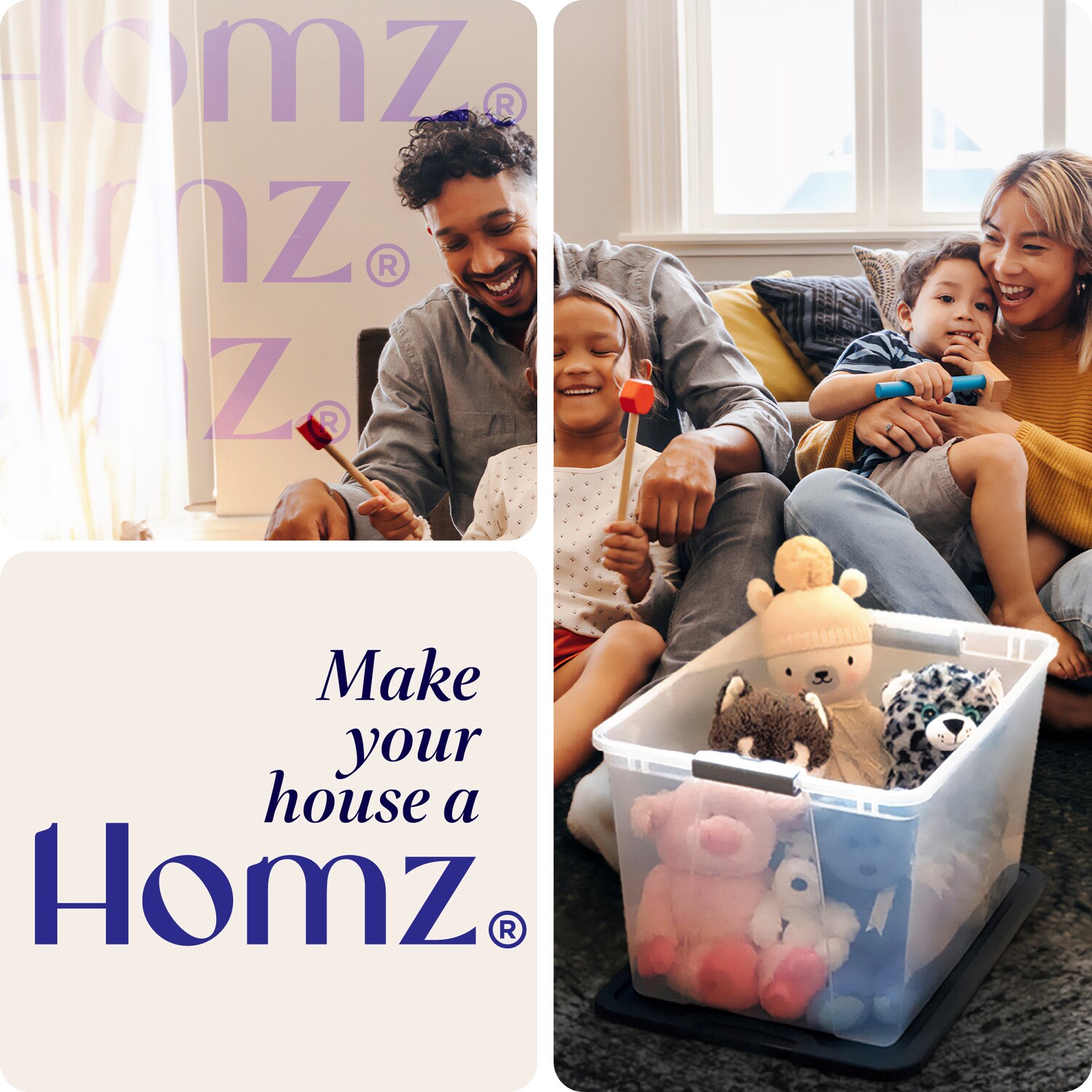 Homz Products 214881 Plastic-Storage-Totes - View #6