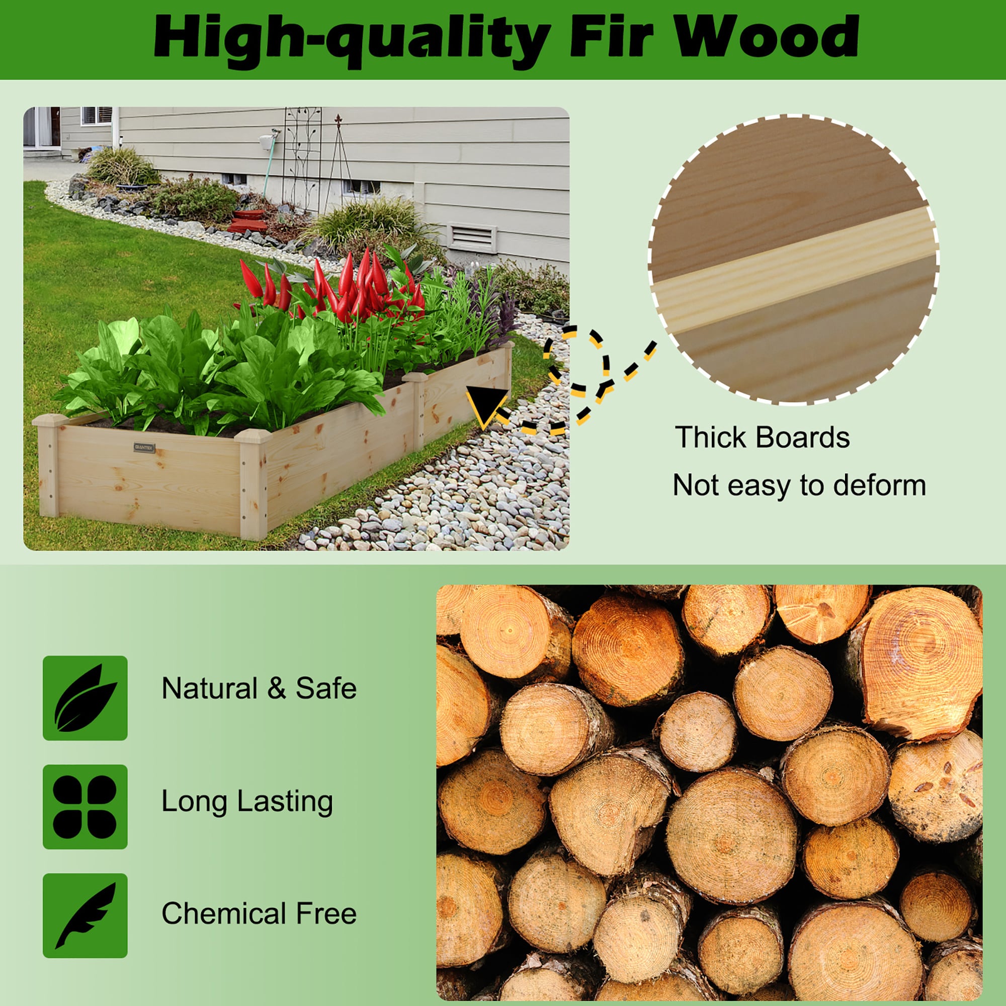 Costway LWS00554 Raised-Garden-Beds - View #5