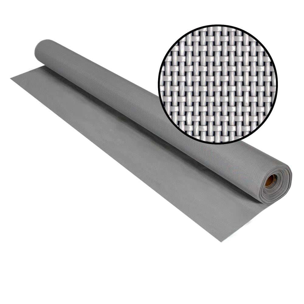 Phifer 3004165 SunTex174 90 8-ft x 100-ft Gray Polyester Screen mesh
