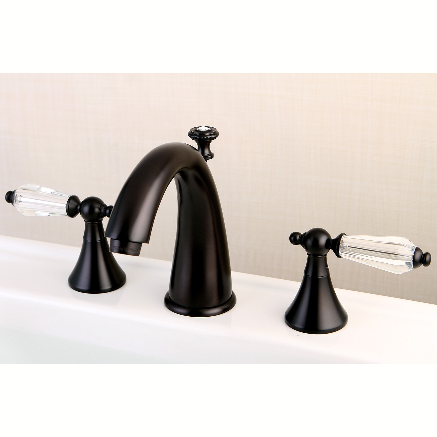 Kingston Brass Wilshire Oil-Rubbed Bronze Widespread 2-Handle Bathroom ...