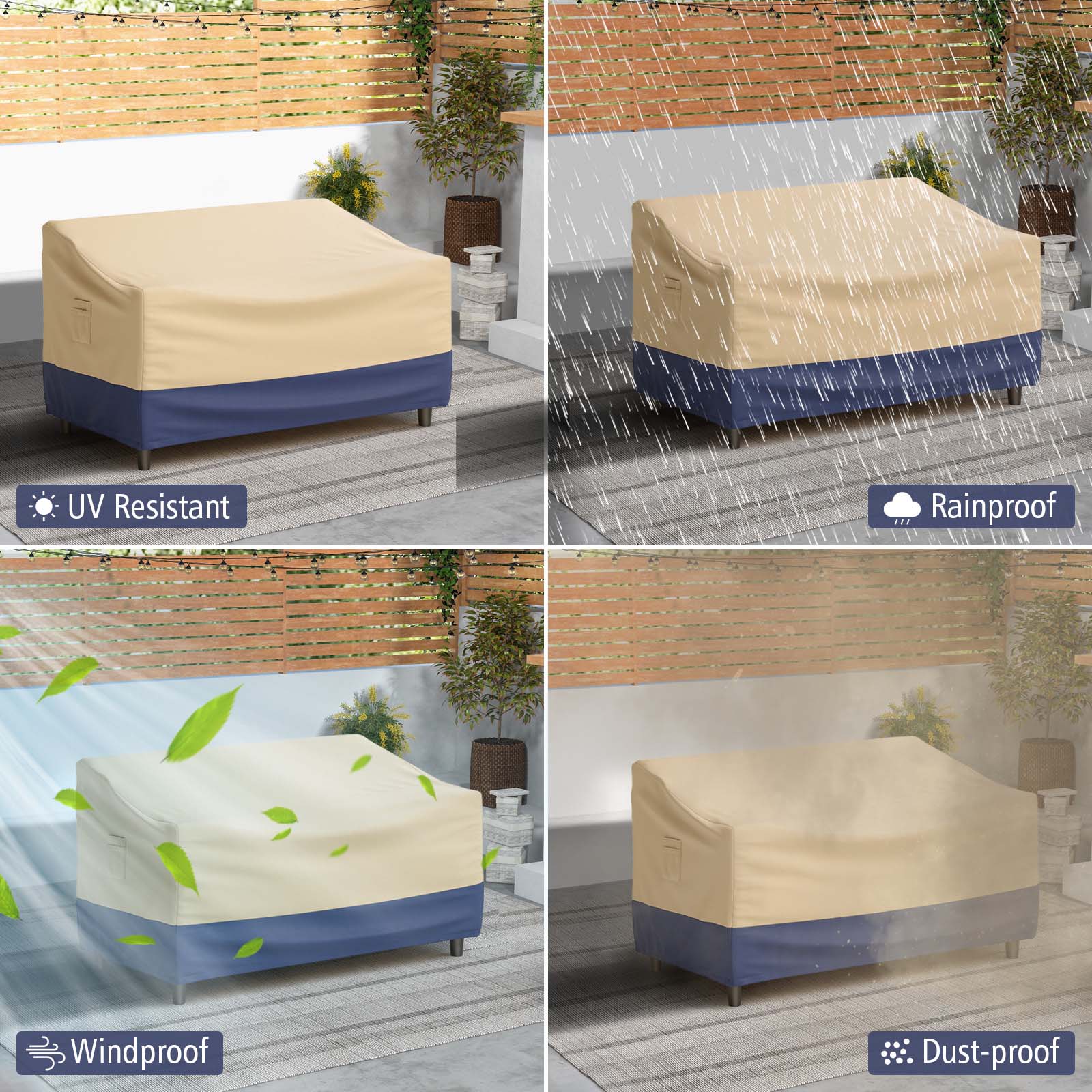 Costway NP10782 Patio-Furniture-Covers - View #6