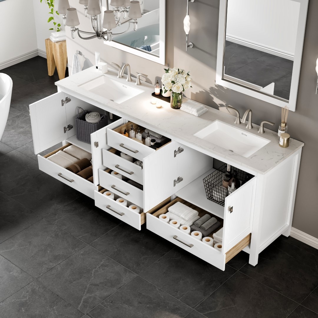 Eviva EVVN412-84WH Bath-Vanity-Combo - View #5