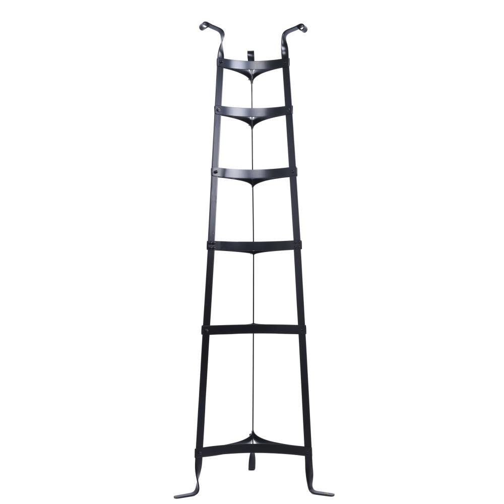 Old Dutch 106MB Traditional Matte Black Steel Bakers Rack