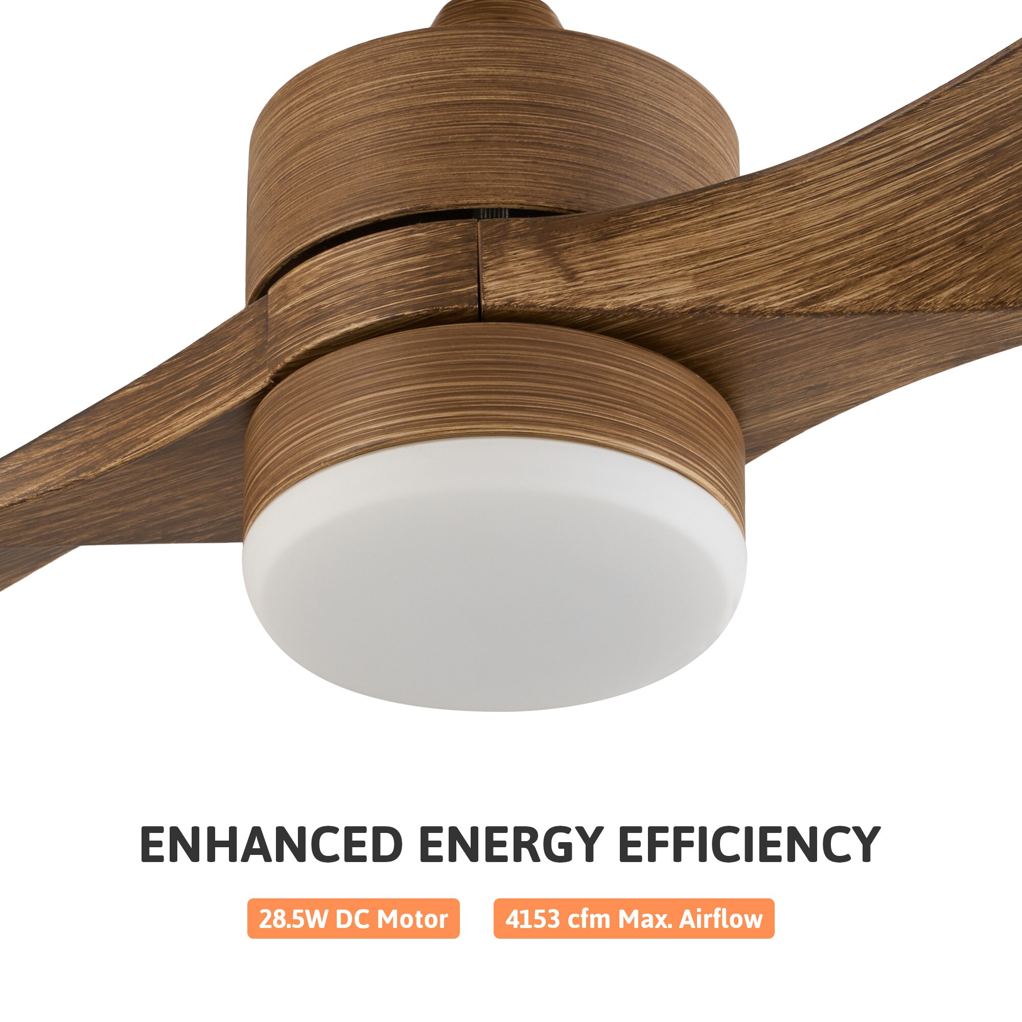 CO-Z 42 in 2-Blade Ceiling Fan with LED Lights at Lowes.com