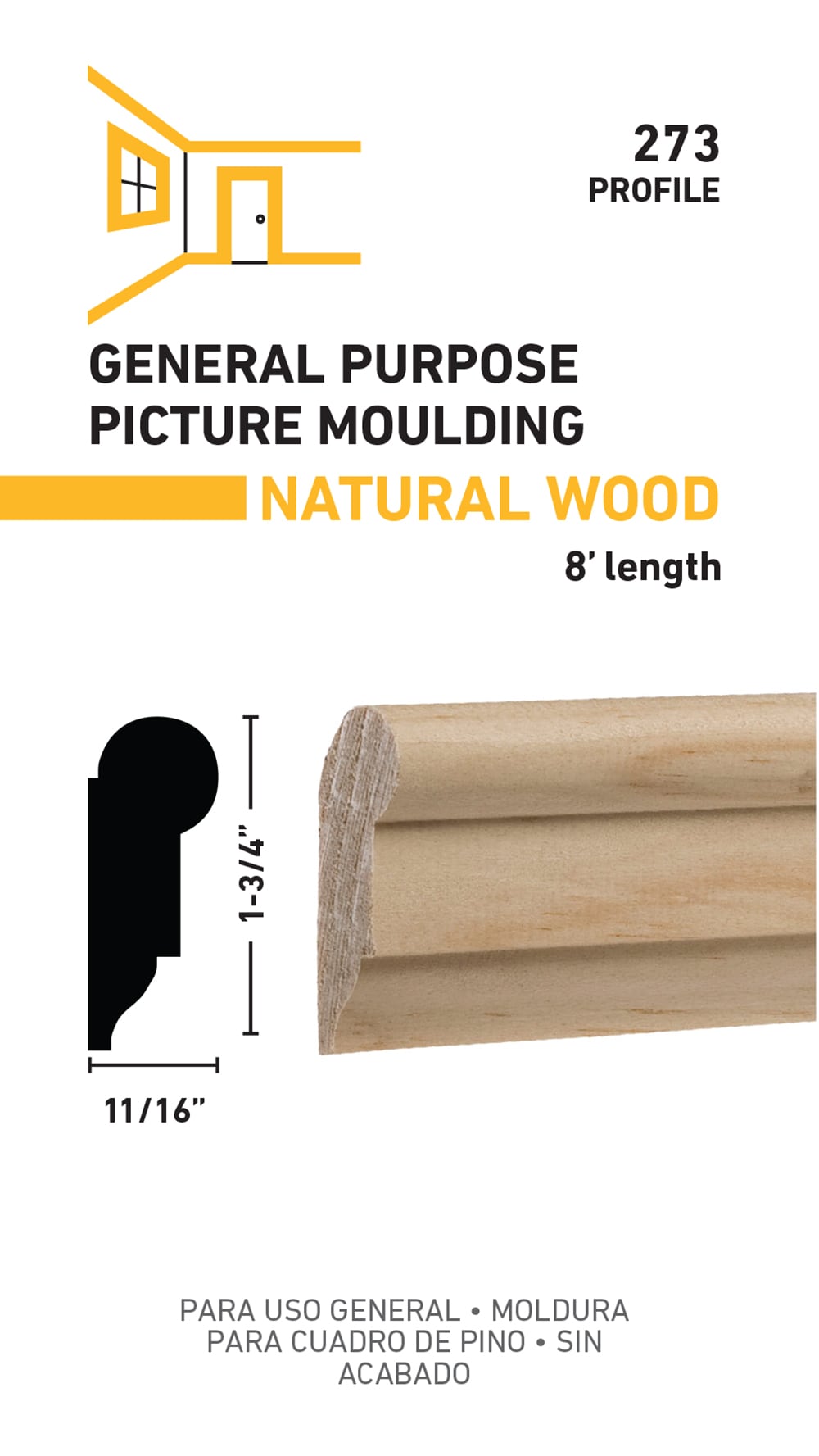 RELIABILT L002738 Picture-Frame-Moulding - View #3