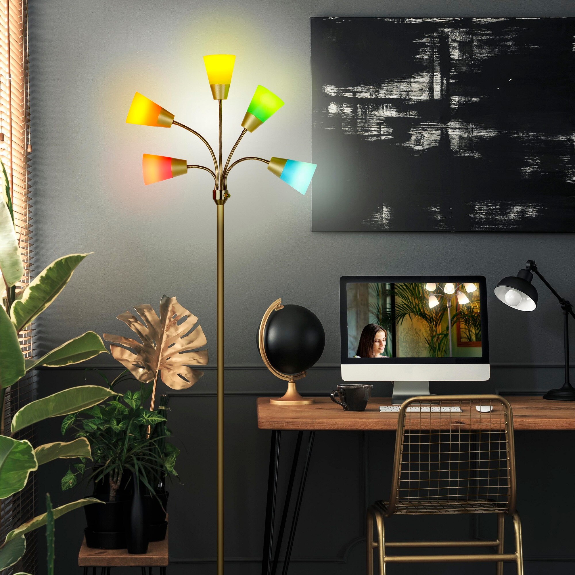 Brightech FL-MDSMDRN-BRS floorlamps - View #8