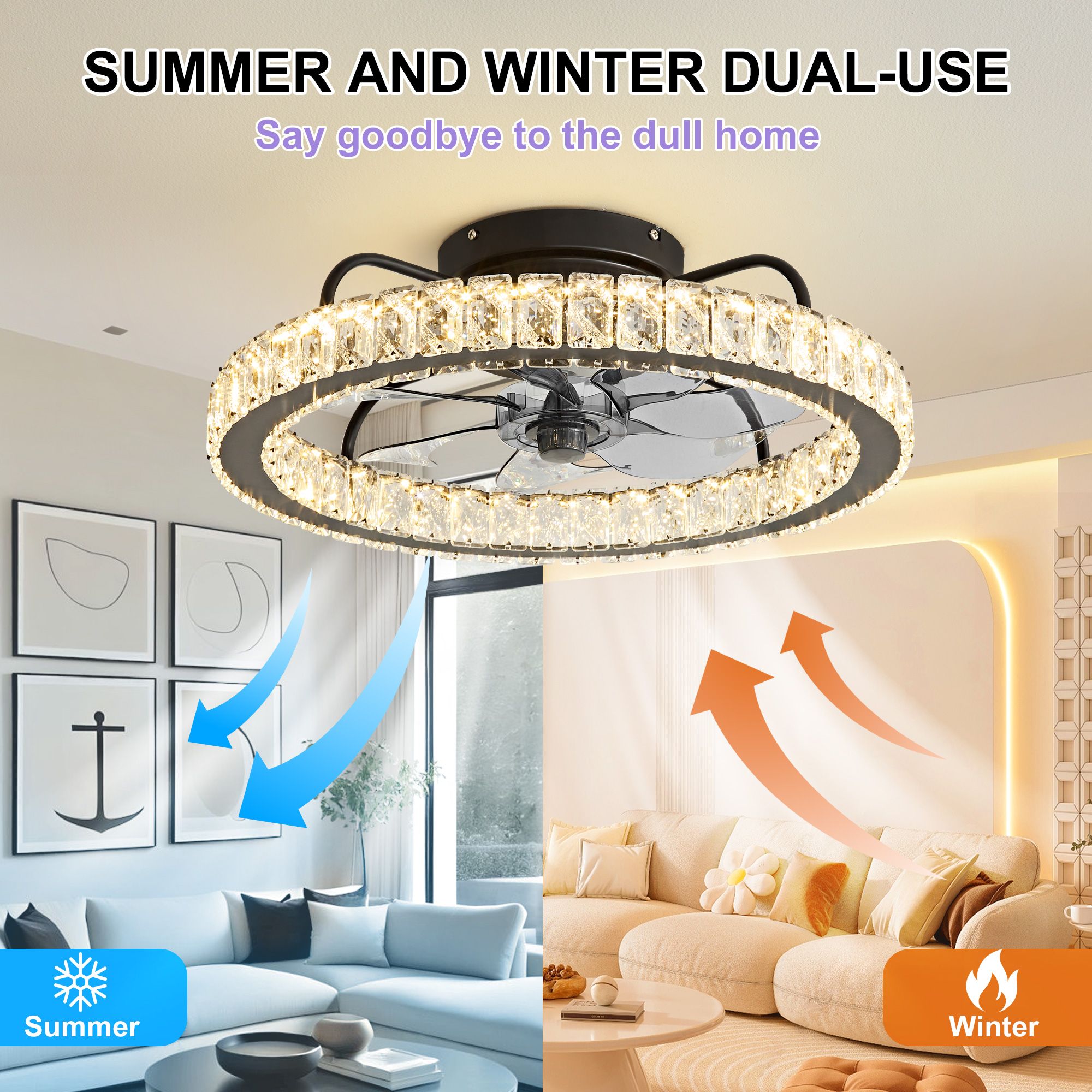Lanmate LP-FANL-0108-BK Ceiling-Fans - View #6