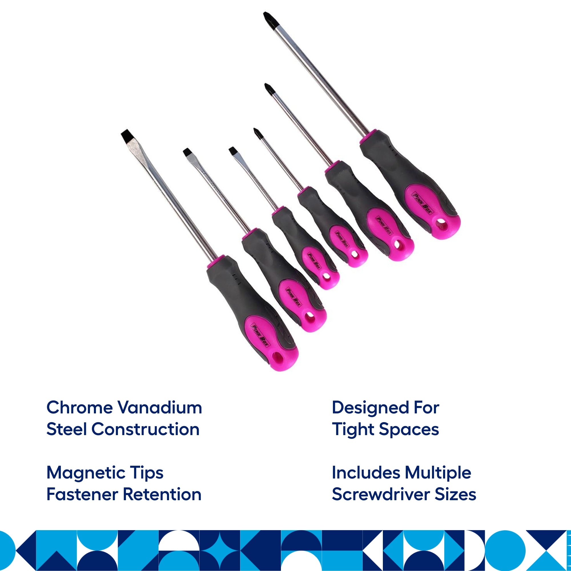 The Original Pink Box PB6MSD Screwdrivers-Individual - View #2