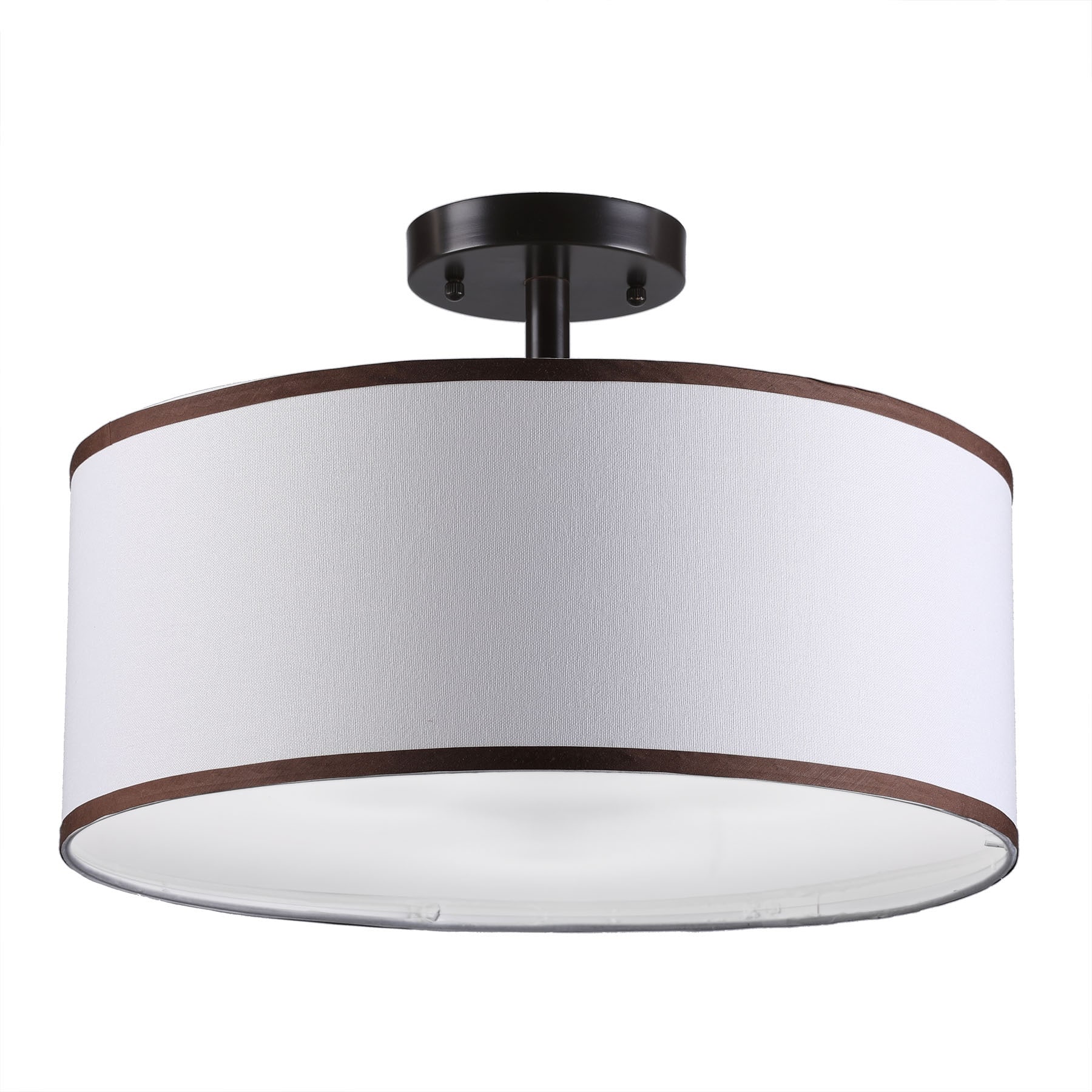 CO-Z HCF-1303-BZ 3-Light 18-in Antique Bronze Led, Semi mount light