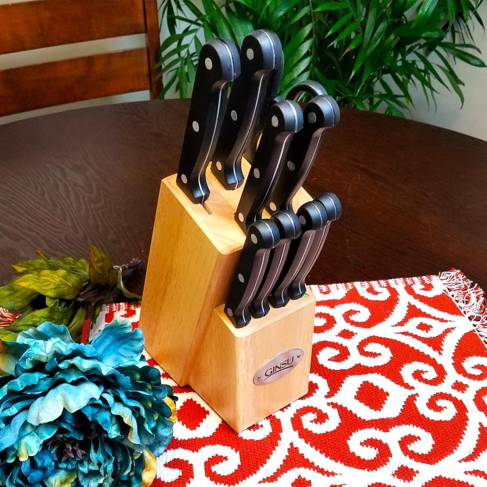 Ginsu 10 Piece Stainless Steel Knife Block Set & Reviews