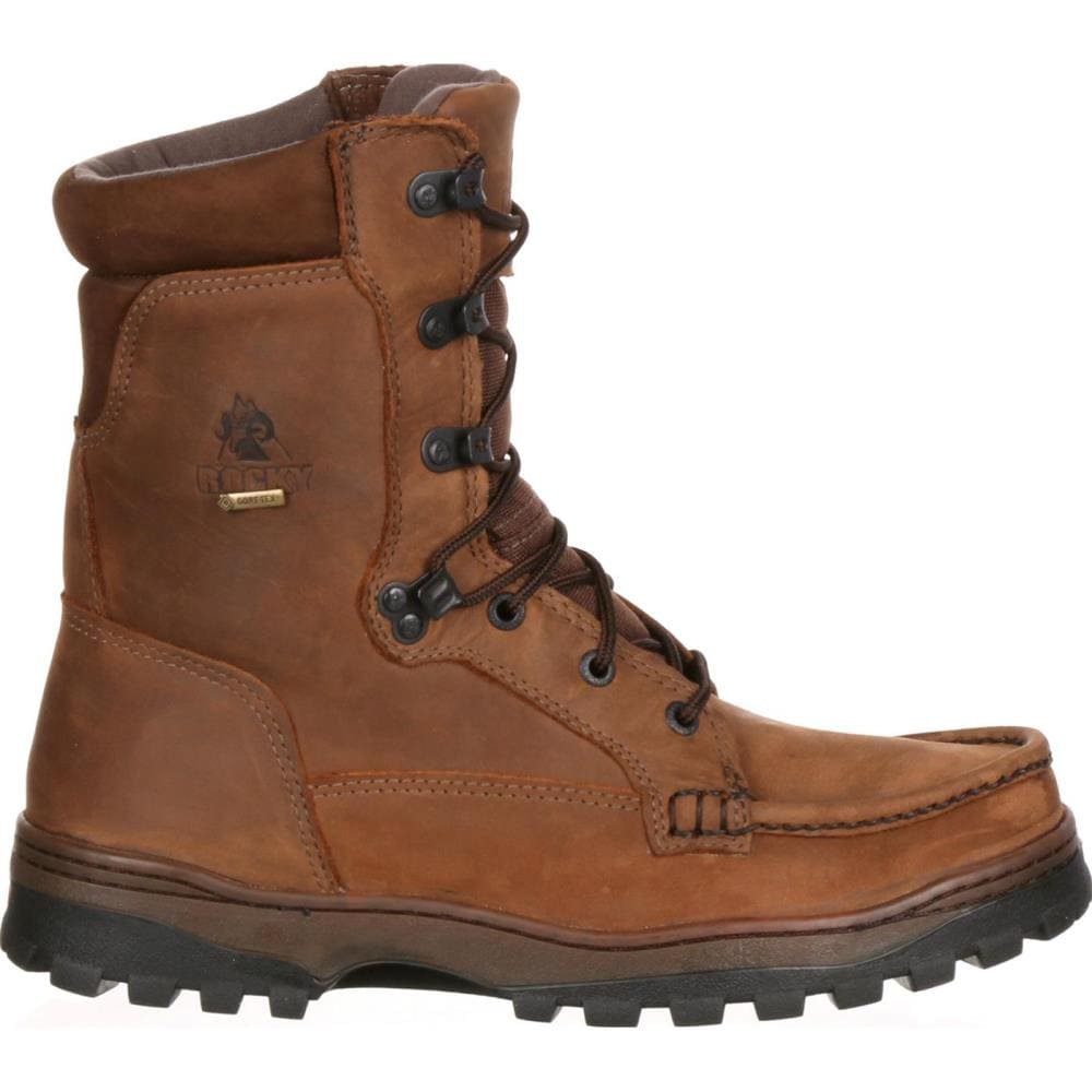 Rocky Mens Light Brown Waterproof Outdoor Boots Size: 11.5 Wide in the ...