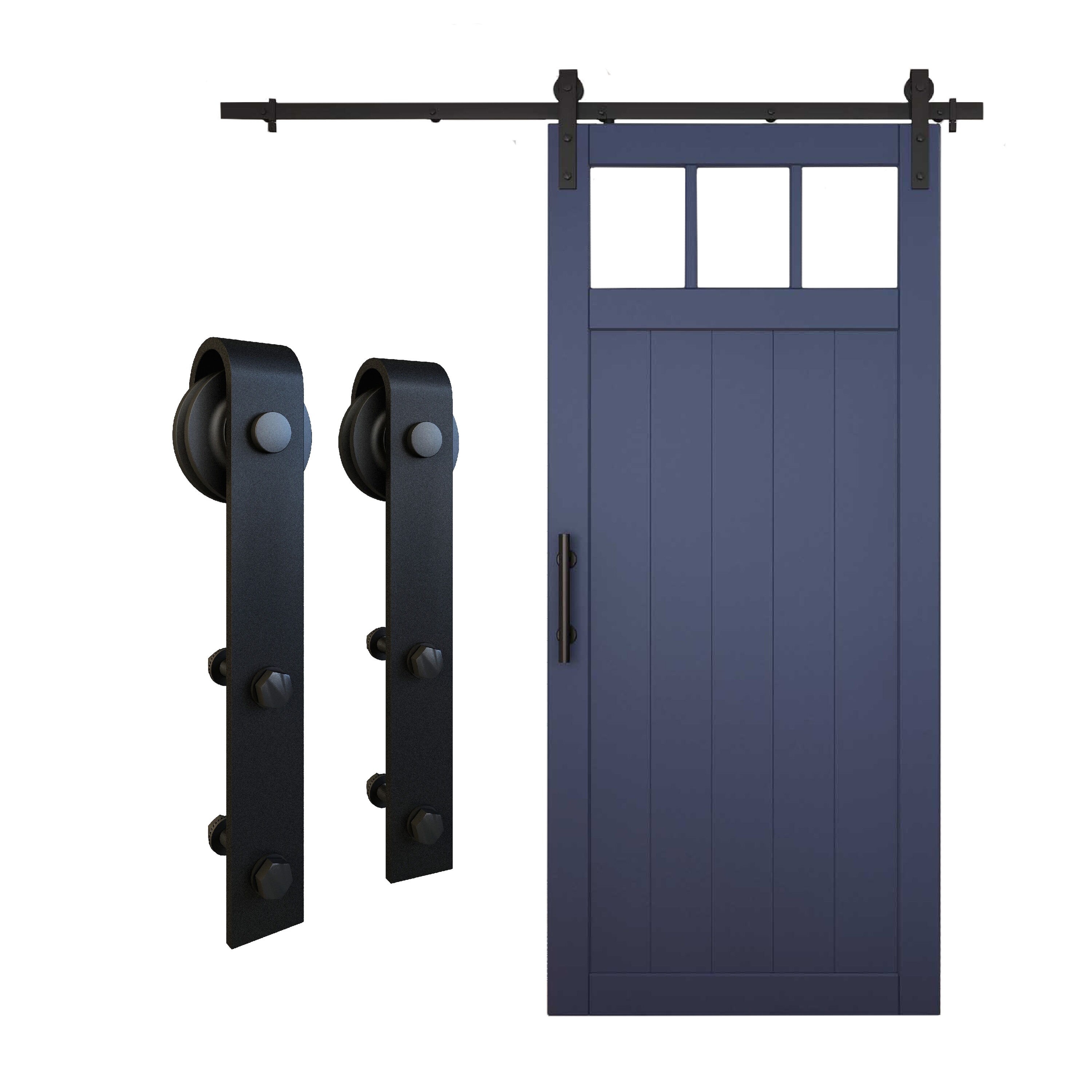 National Hardware N700-003 Barn-Door-Roller-Kits - View #9