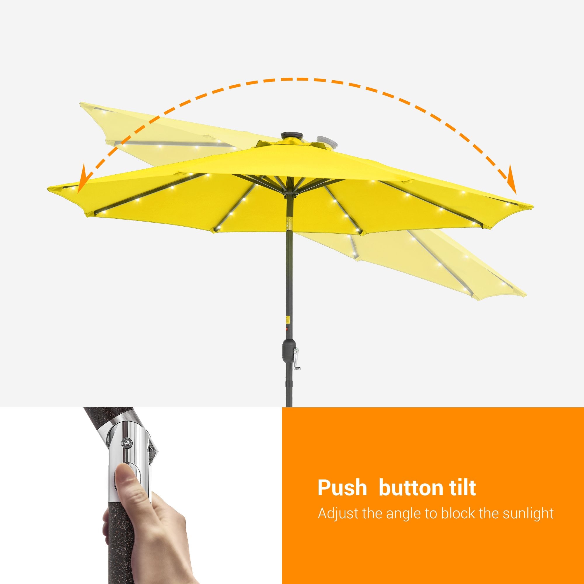 Sonkuki SD-TJLED09RD Umbrellas-2 - View #9