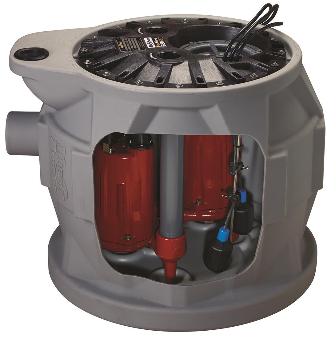 Liberty Pumps P682XPRG101-2 1-HP 115 -Volt 45-Gallon Cast iron Sewage sump pump