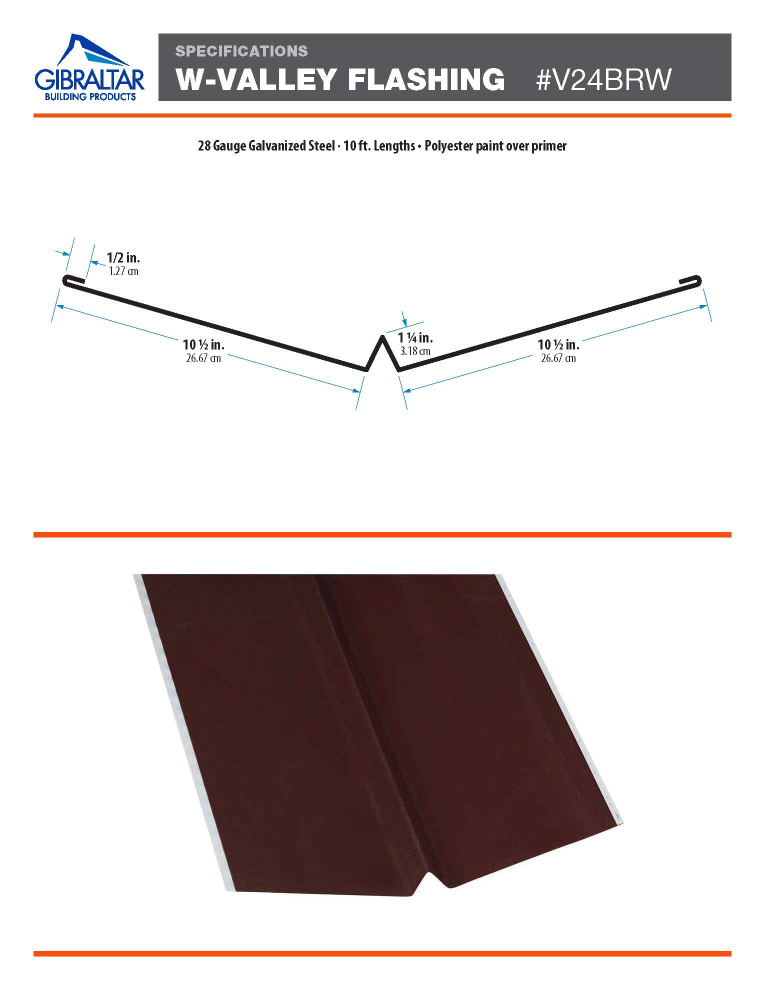 Gibraltar Building Products V24BRW Drip-Edges - View #5