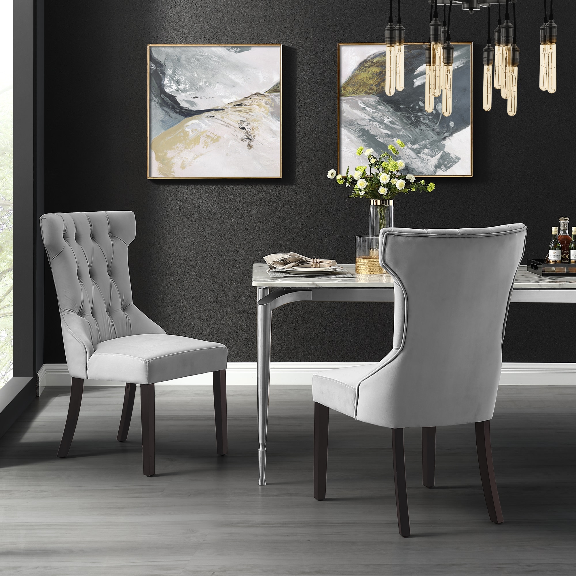 Inspired Home AD90-02LG2-LS Dining-Chairs - View #2