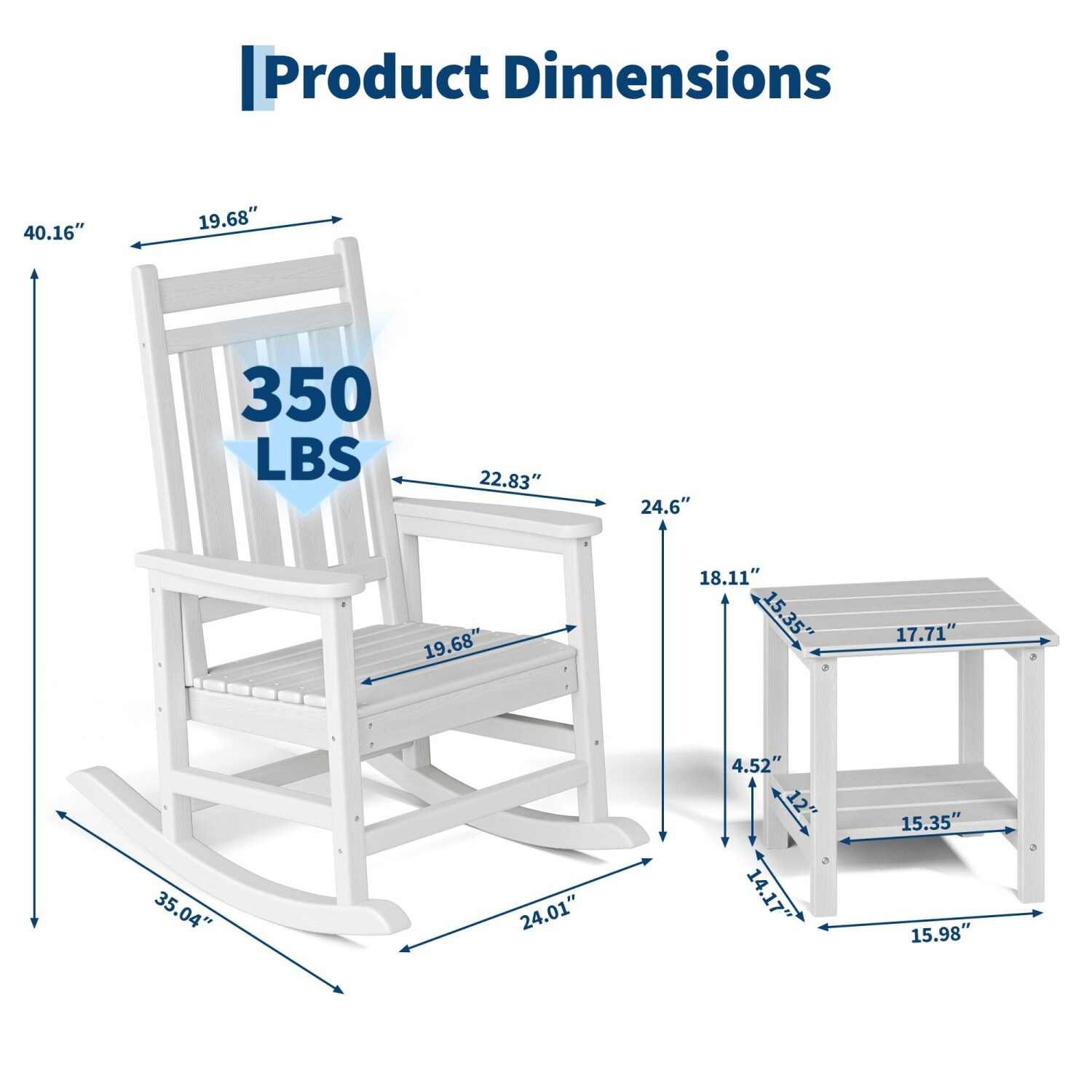 GarveeLife C3H-NEWQRN-80QD2ETY Patio-Chairs - View #2