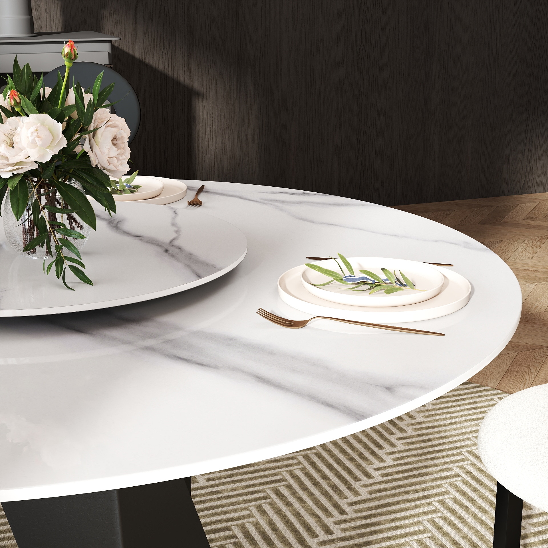 BuotiqHom DH-AT-150W80W-9B Dining-Tables - View #5