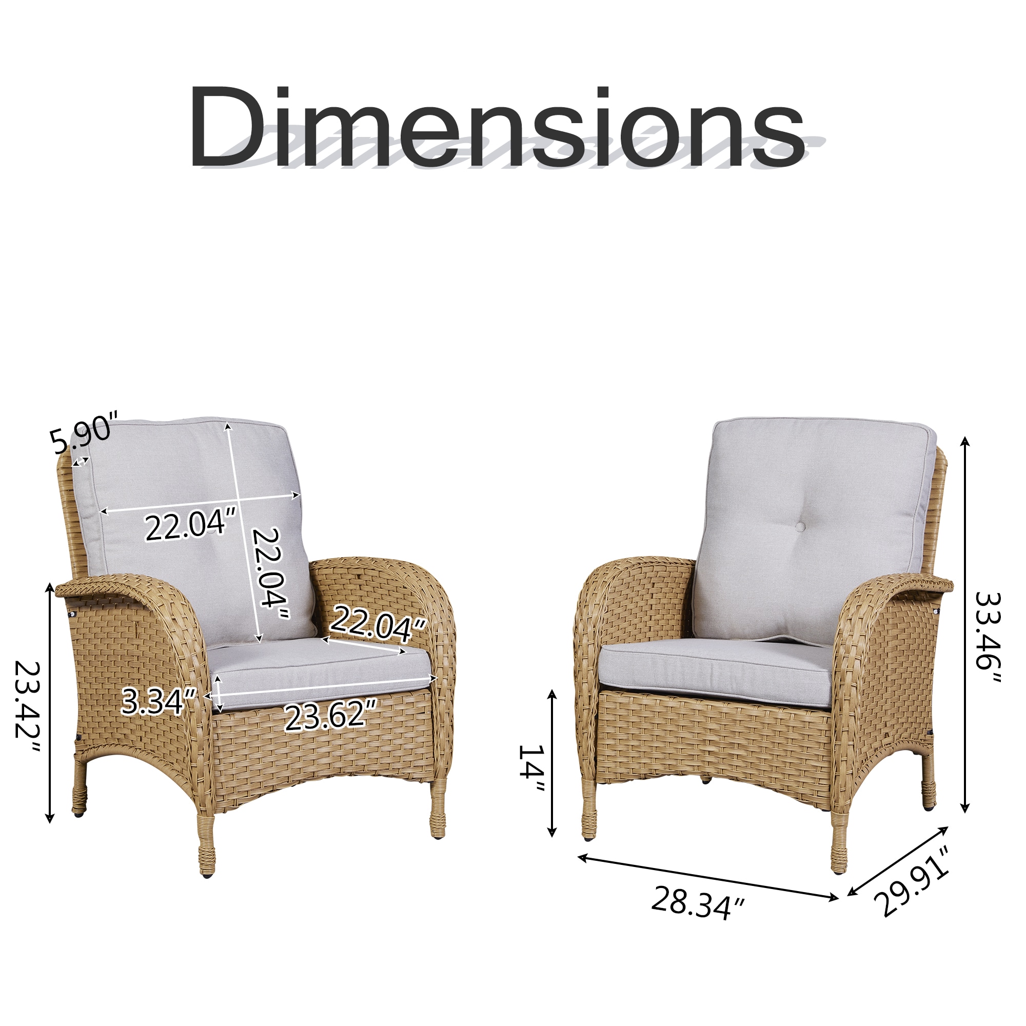 Rilyson FS044-1 Patio-Chairs - View #6