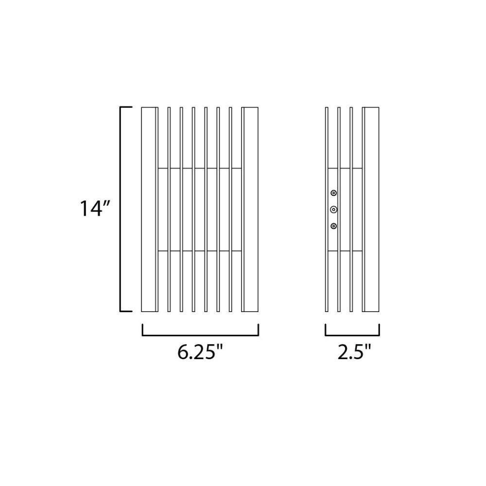 ET2 E30116-BK Outdoor-Wall-Lighting - View #3