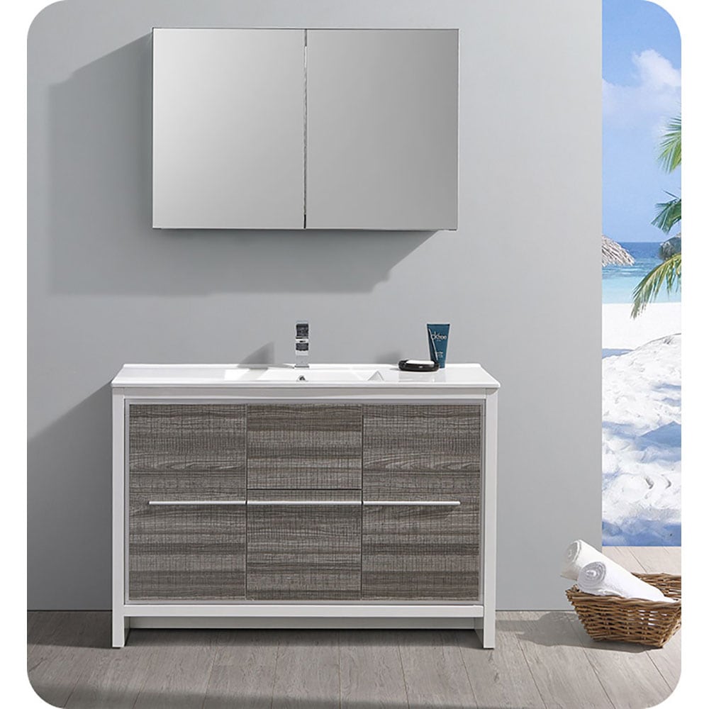 Fresca FCB8148HA-I Bath-Vanity-Combo - View #7