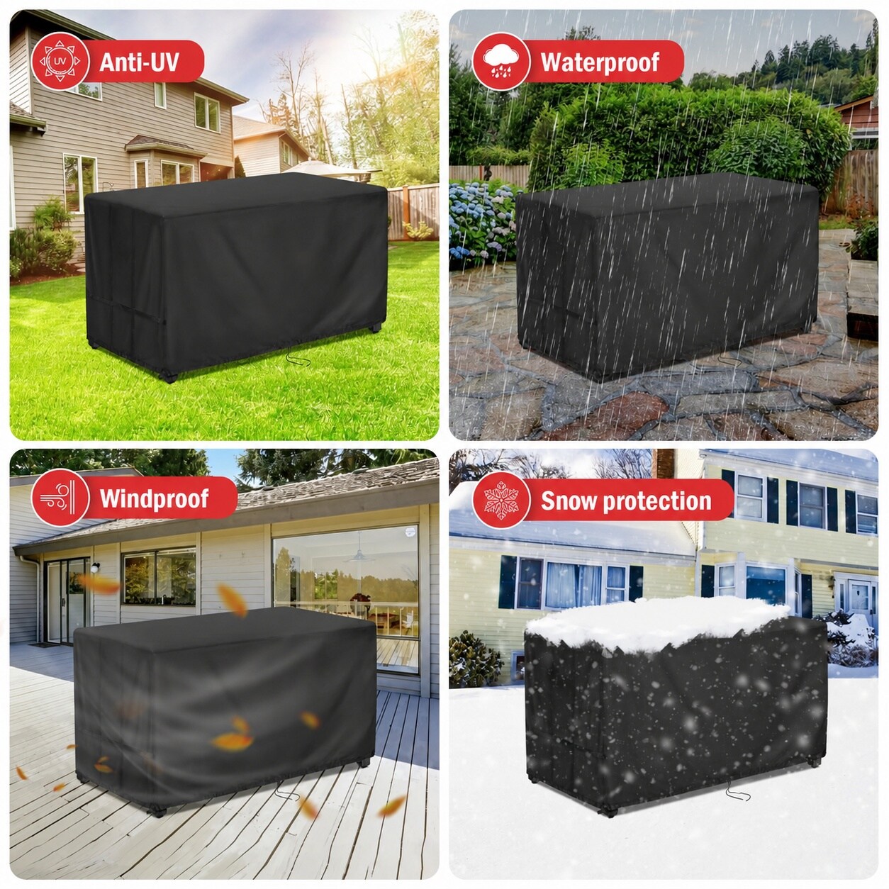 Phyfalip LPF0706P041 Fire-Pit-Covers - View #7