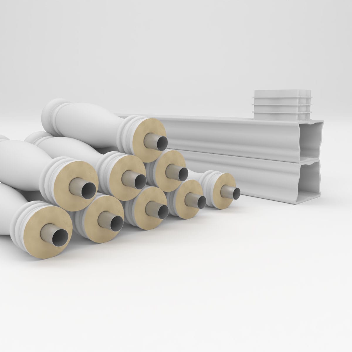 Ekena Millwork BALK32X060EMN railings - View #6
