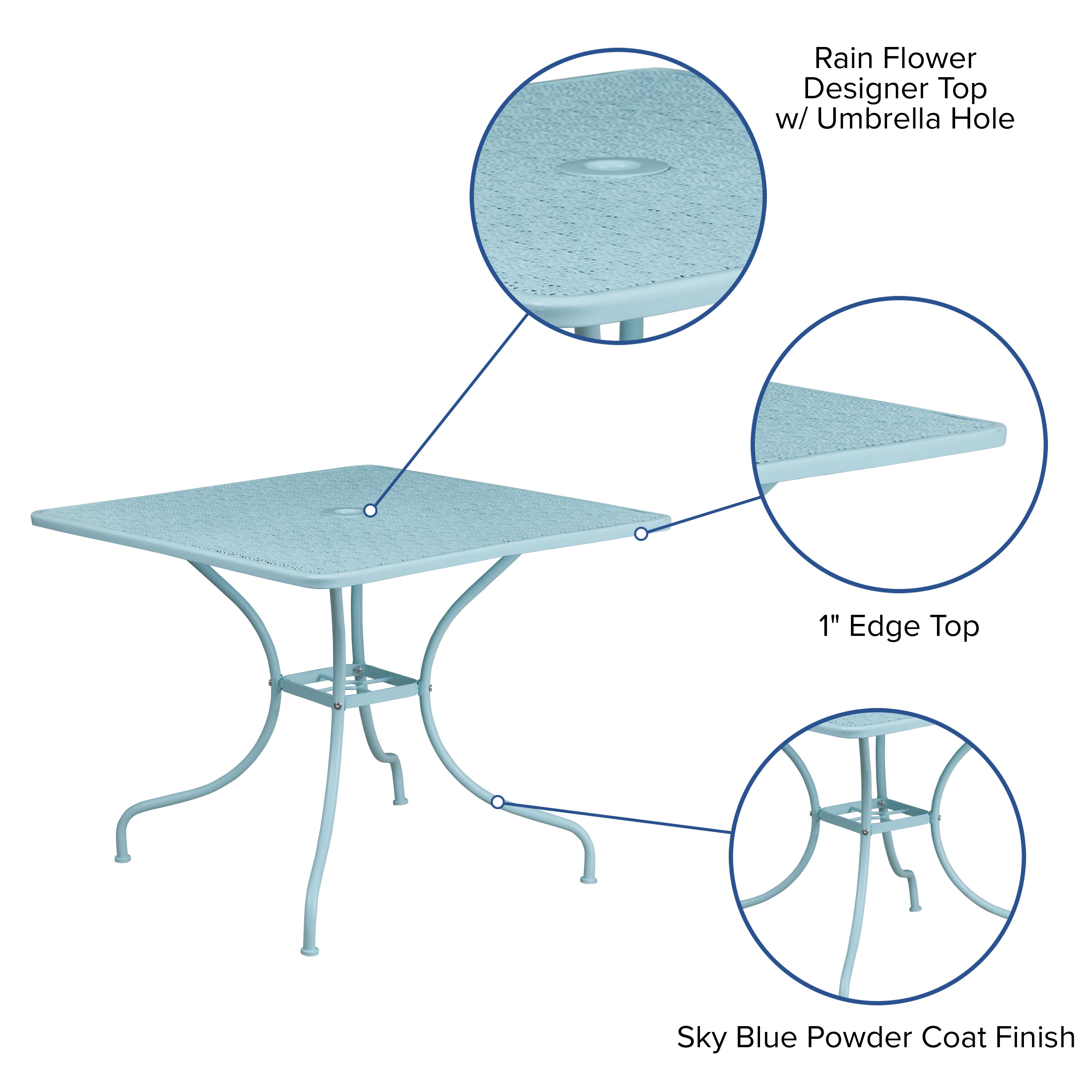 Flash Furniture 889142057598 Patio-Tables - View #3