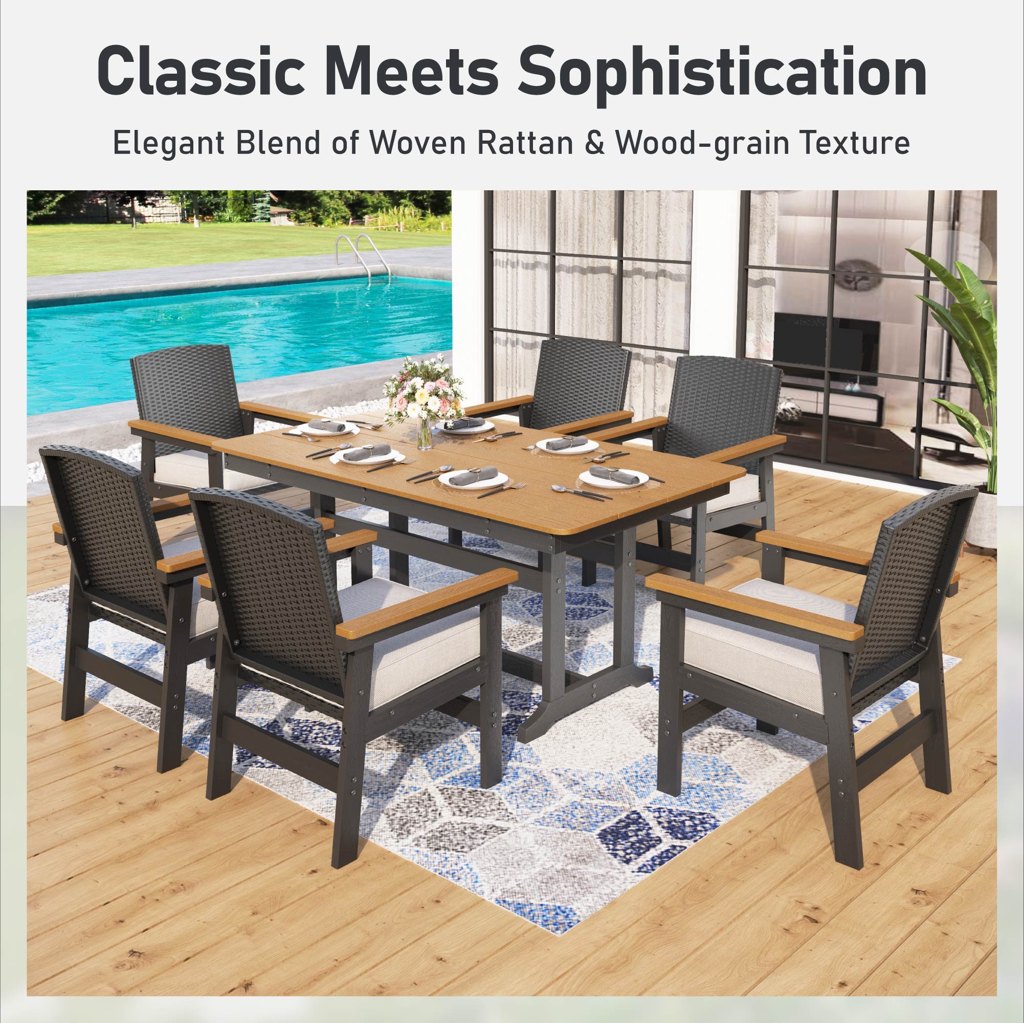 Sunshine Valley S7-7803 Patio-Dining-Sets - View #3