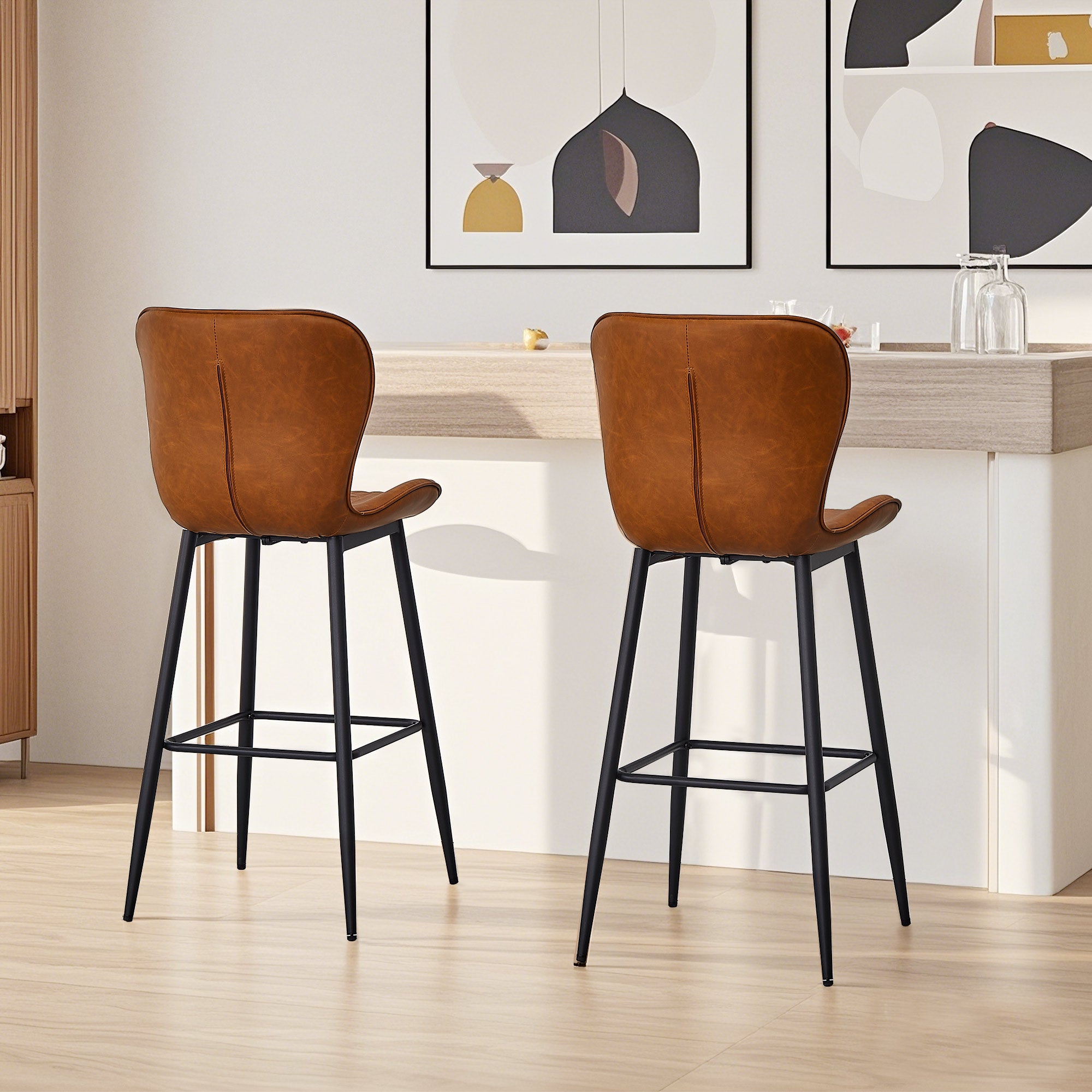 Vecelo LOE-CC01-BRN stools - View #2