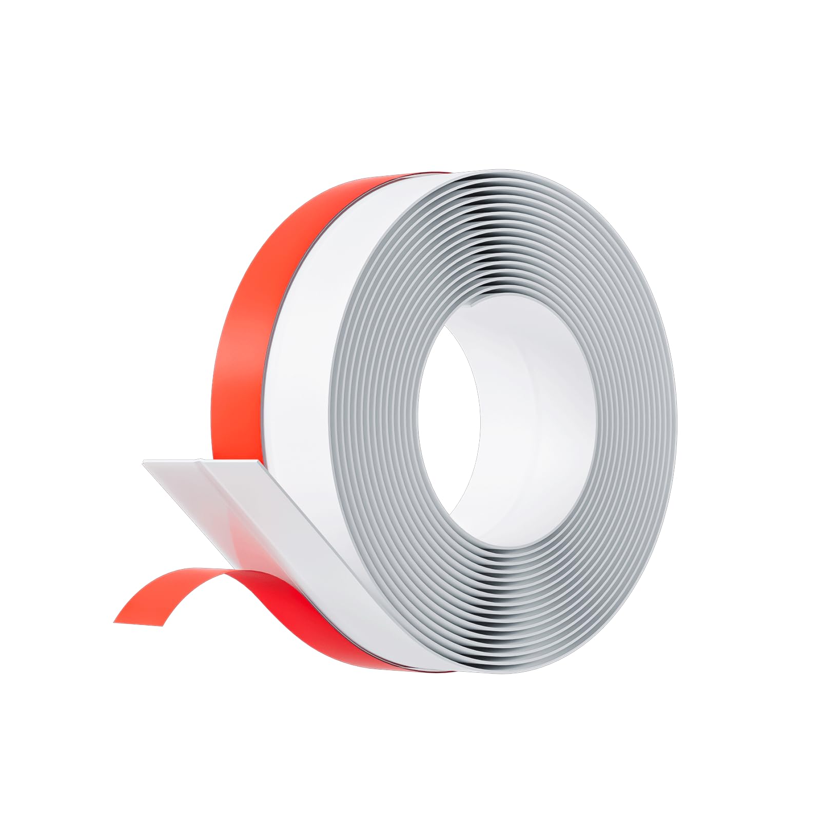 Ahfiwaso -  1 Roll 2 Inch x 20 FT Door Weather Stripping Silicone Seal Strip Draft Stopper Tape f...