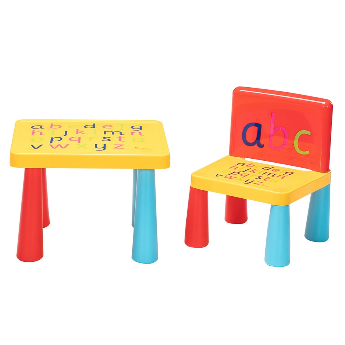 Winado 740869202565 Multicolor Rectangular Kid's Play Table (One Chairs)