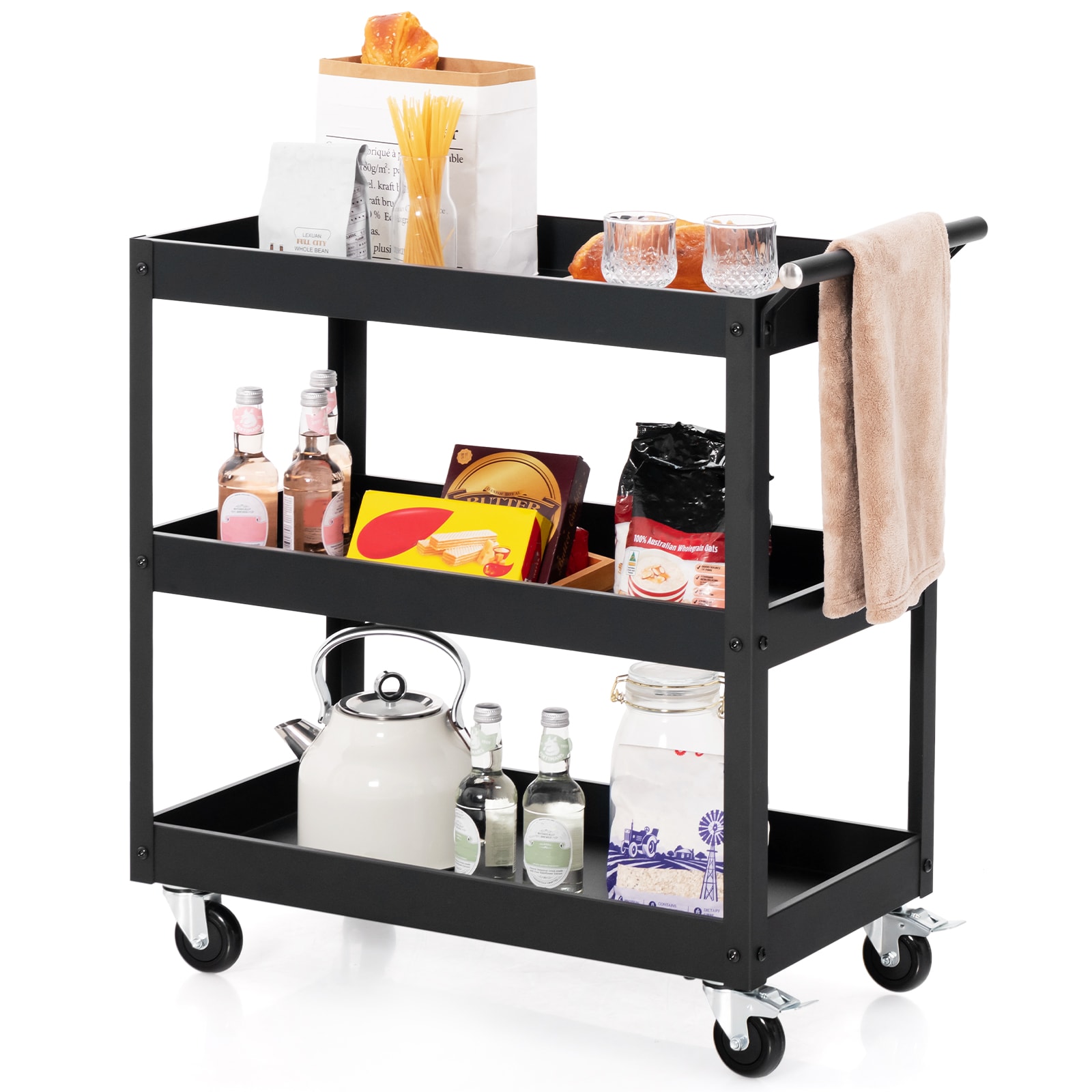 Slickblue D-CO-KB21186WH Utility-Carts - View #3
