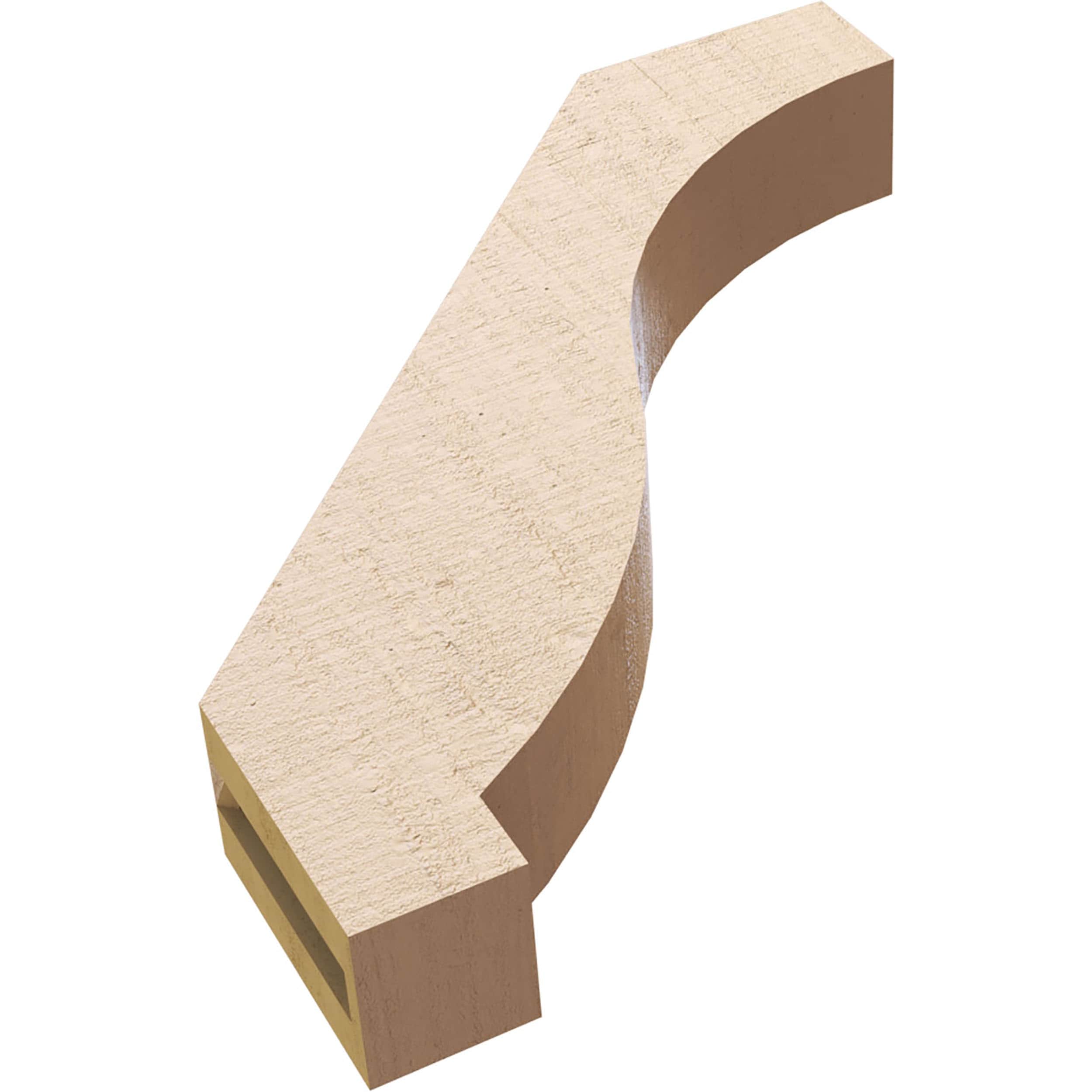 Ekena Millwork BRCUR03X18X18BKRRCPR braces - View #13