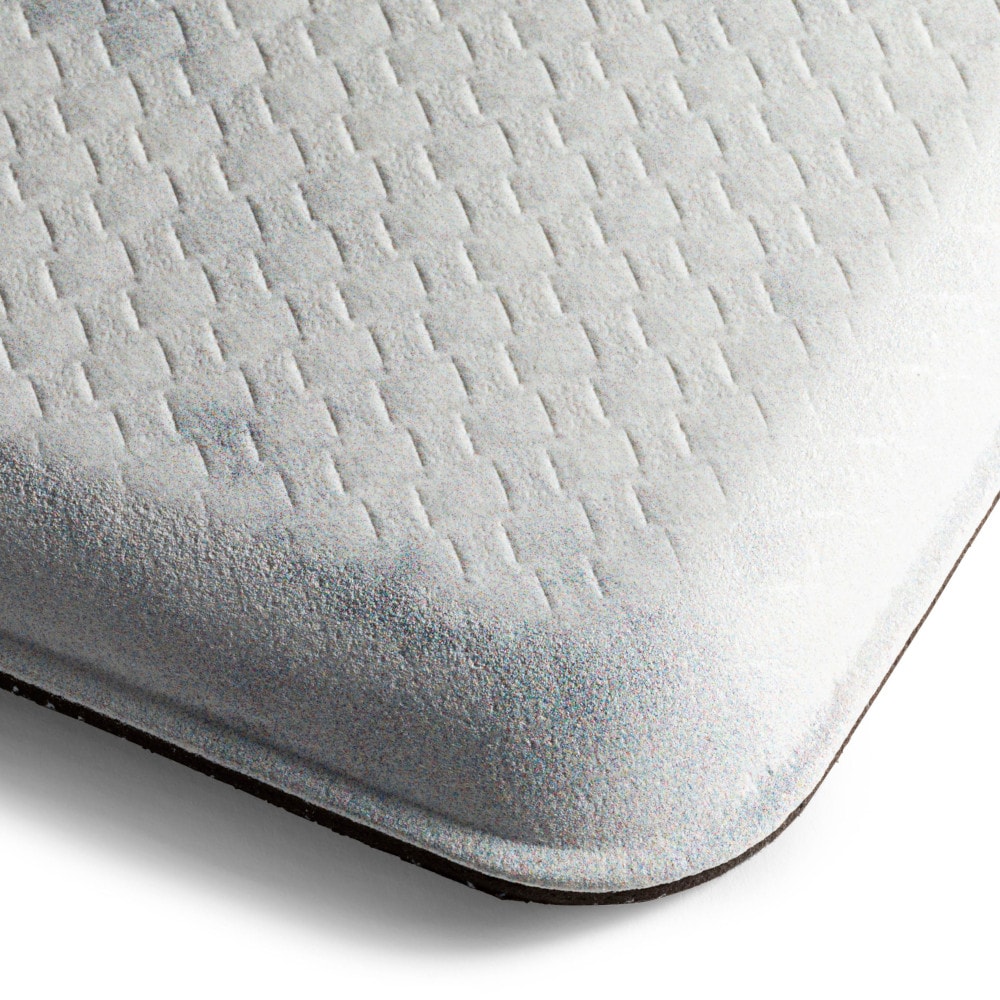 Home Sweet Home Grey Buffalo Check Anti-Fatigue Kitchen Mat