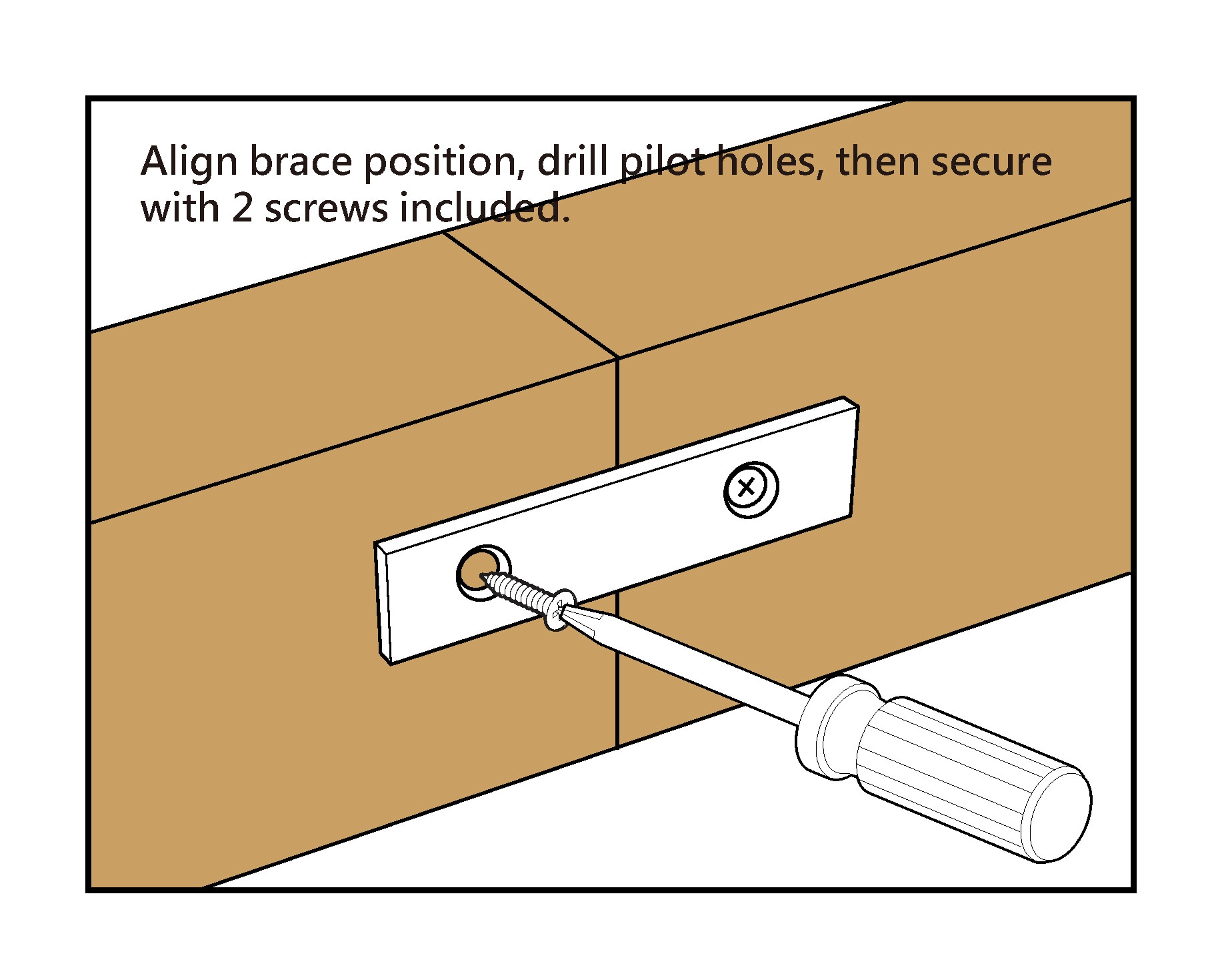 RELIABILT 22519ZCXLG Mending-Plates-Brackets-Braces - View #2